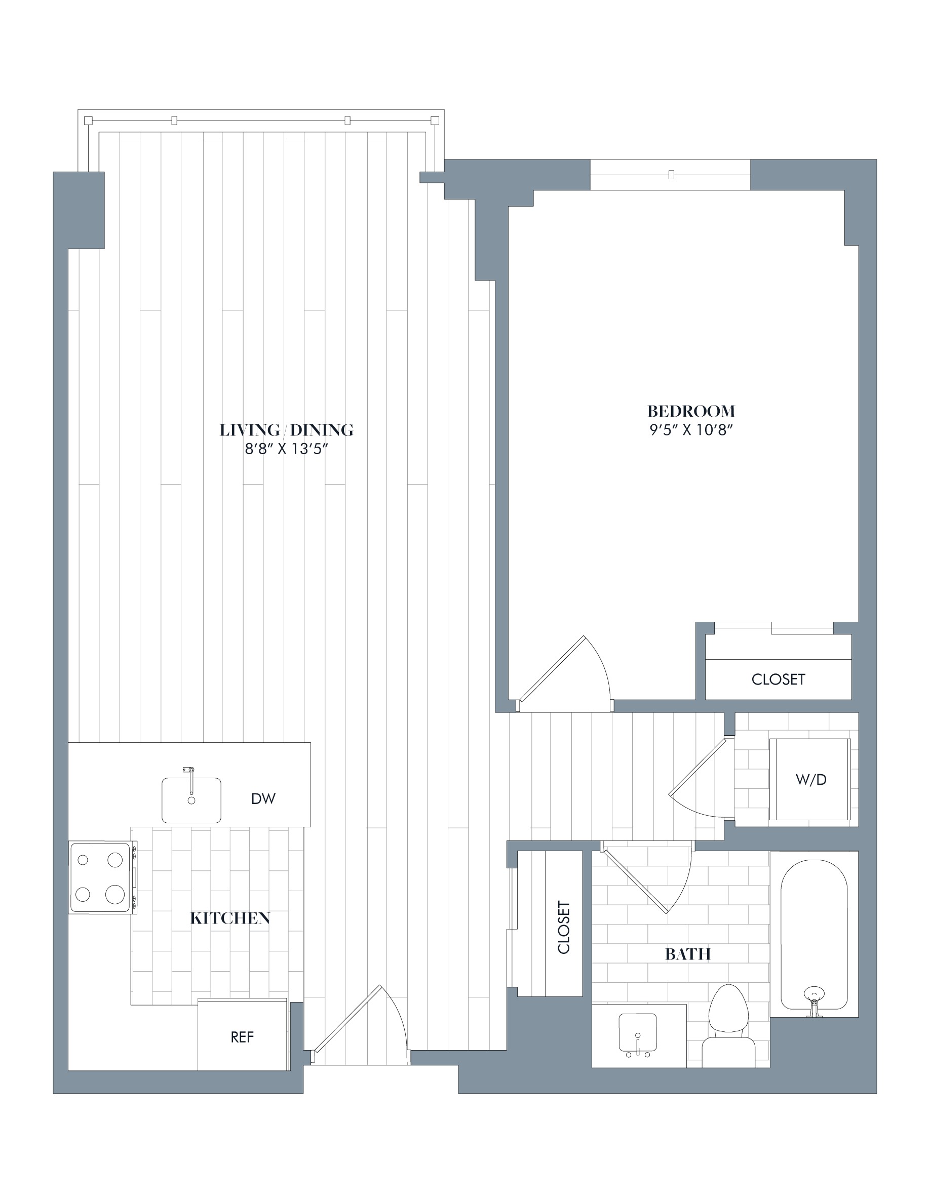 floorplan image of apartment J-1212