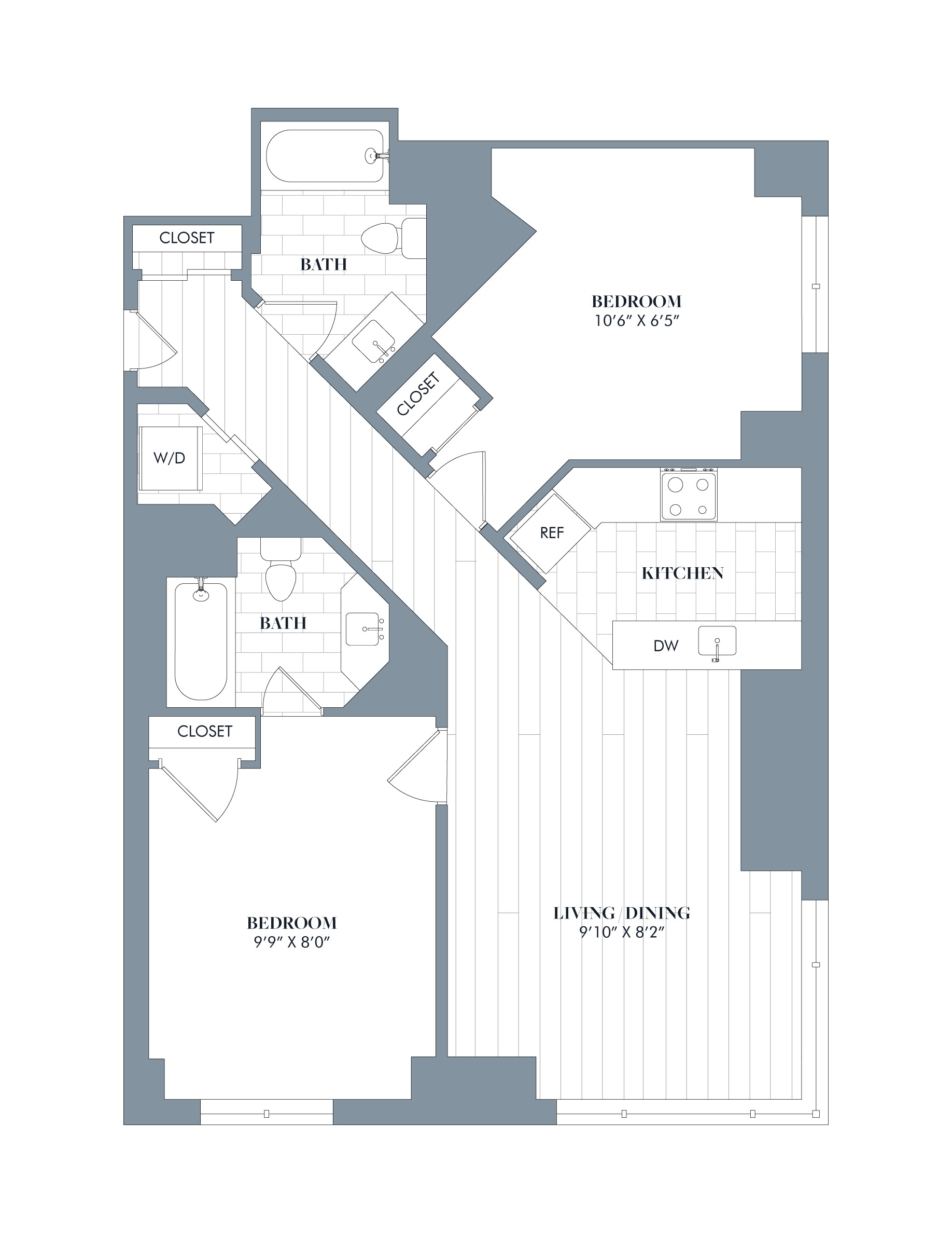 floorplan image of apartment J-0805