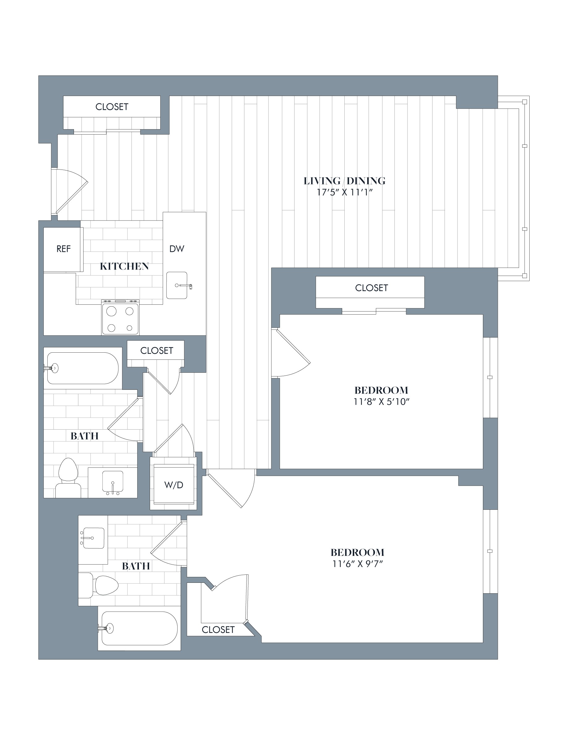 floorplan image of apartment J-0403