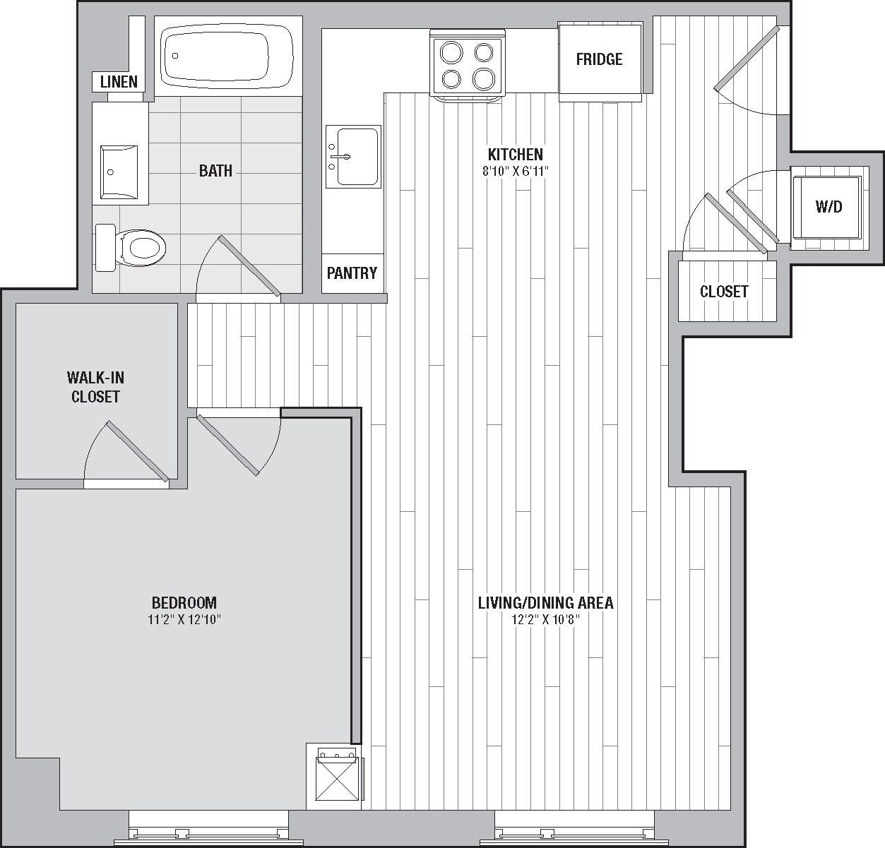Apartment 1906 floorplan