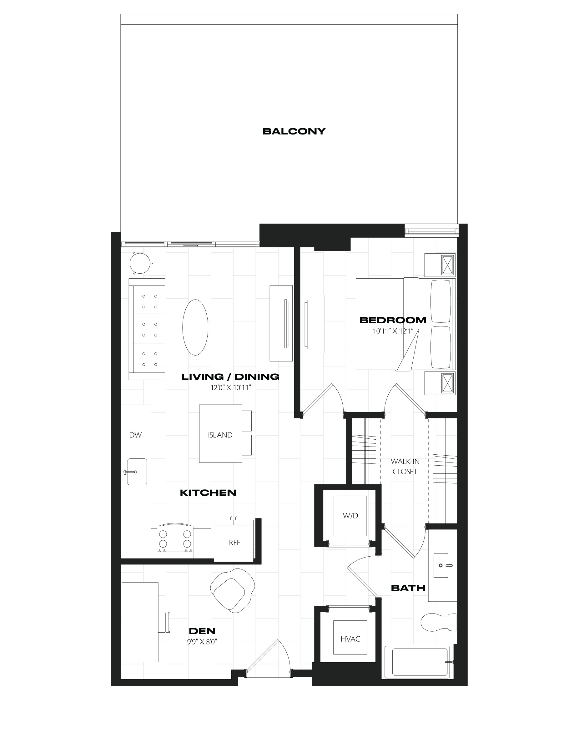 Apartment 0525 floorplan