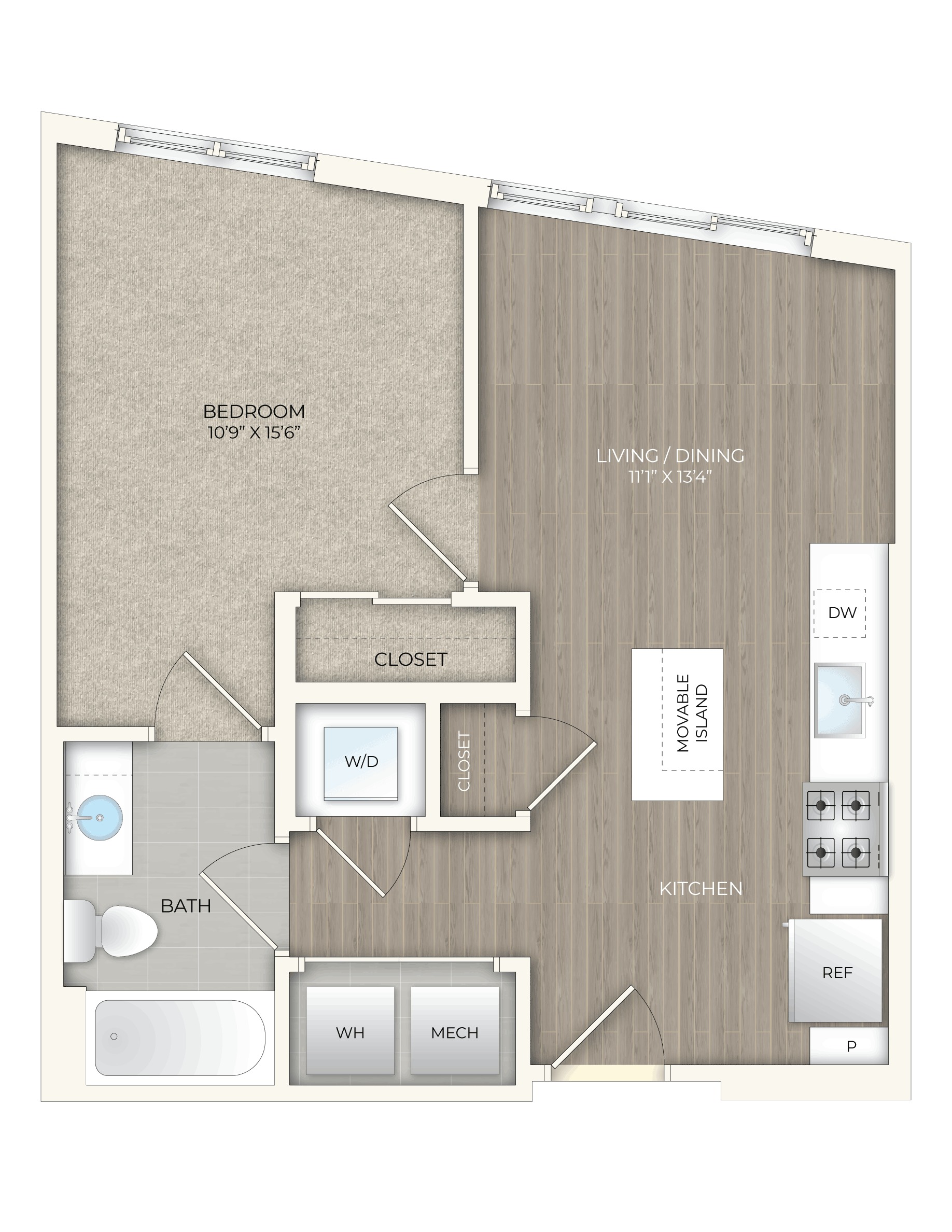 floor plan image of apartment 547