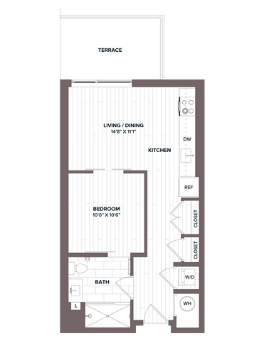 floorplan image of apartment 531
