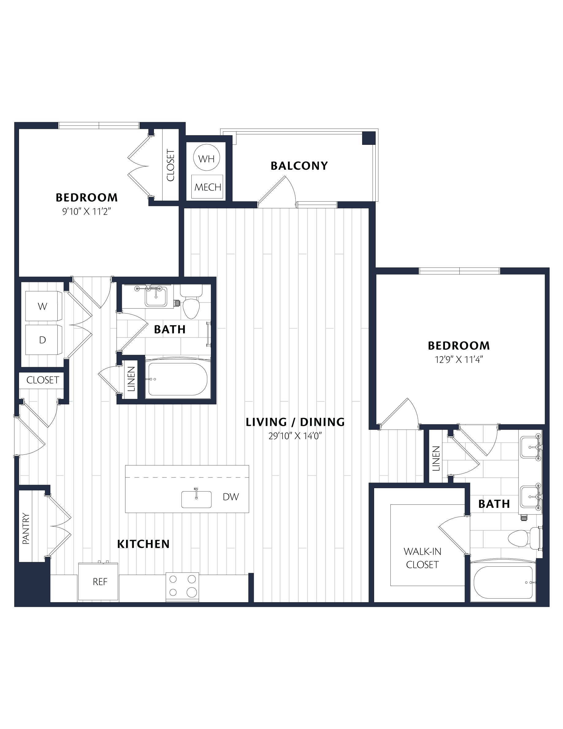 Apartment 5214 floorplan