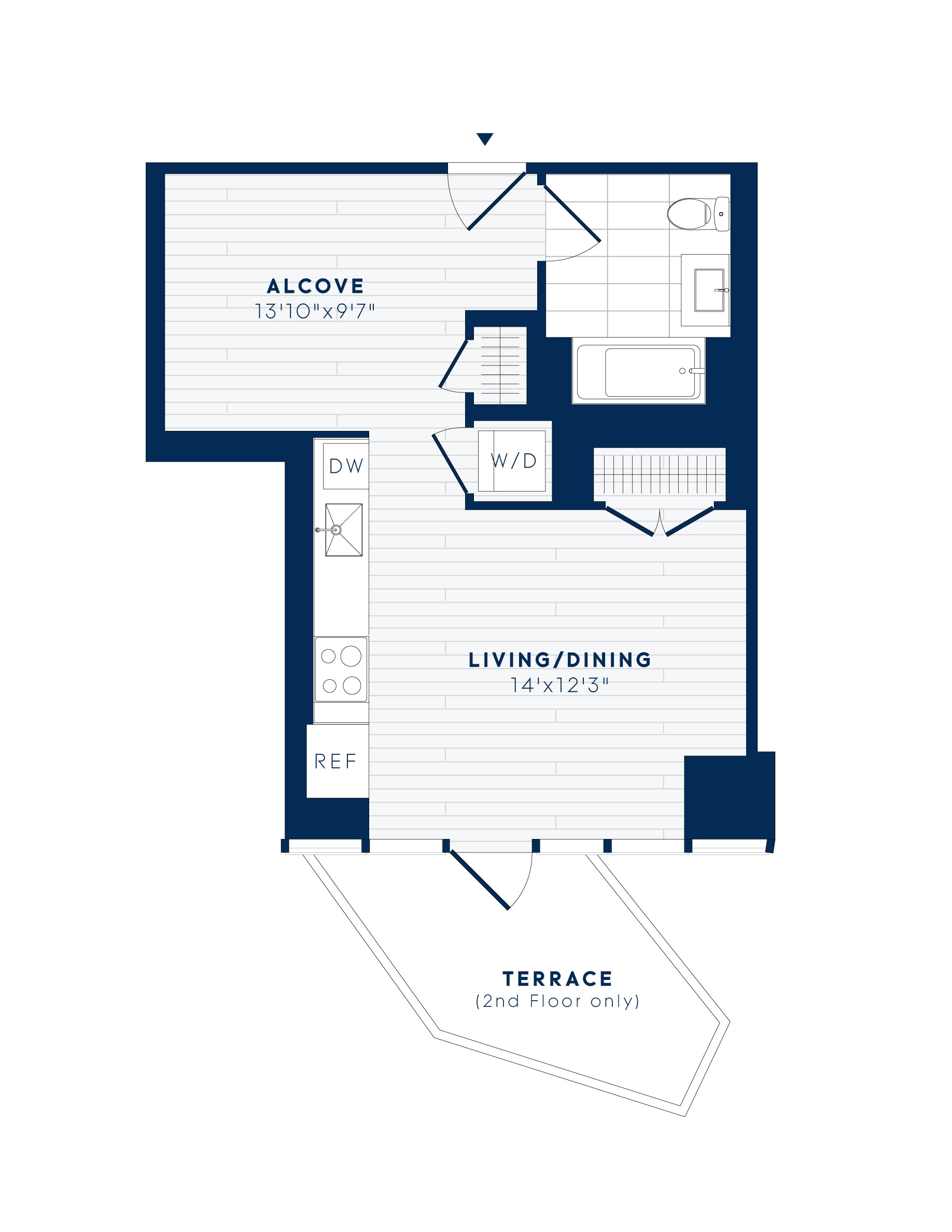 floor plan image of apartment 1147
