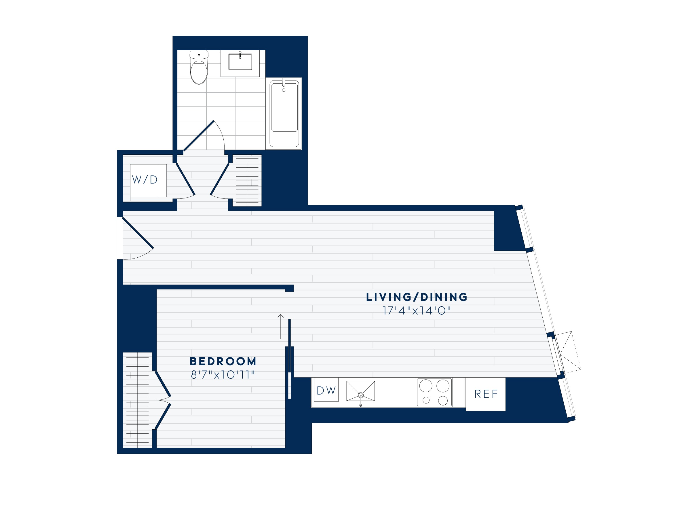 floor plan image of apartment 766