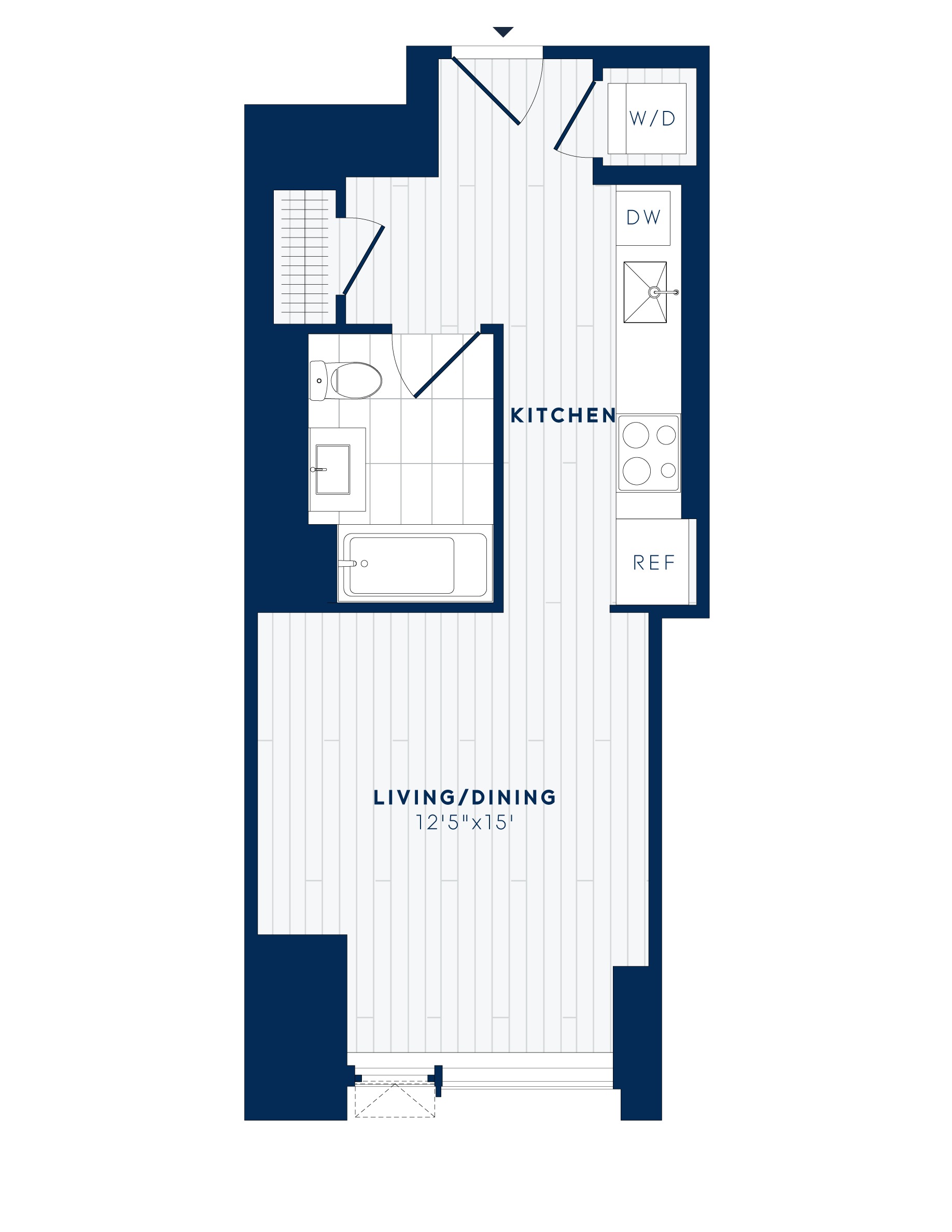 floor plan image of apartment 1333