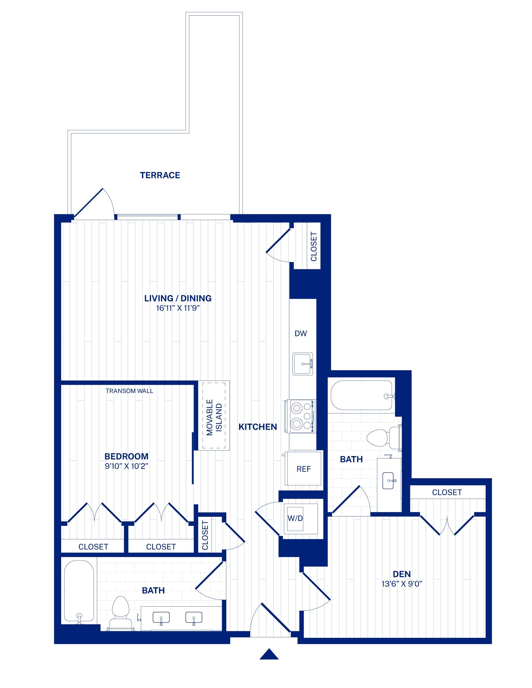 Residence 305 floorplan