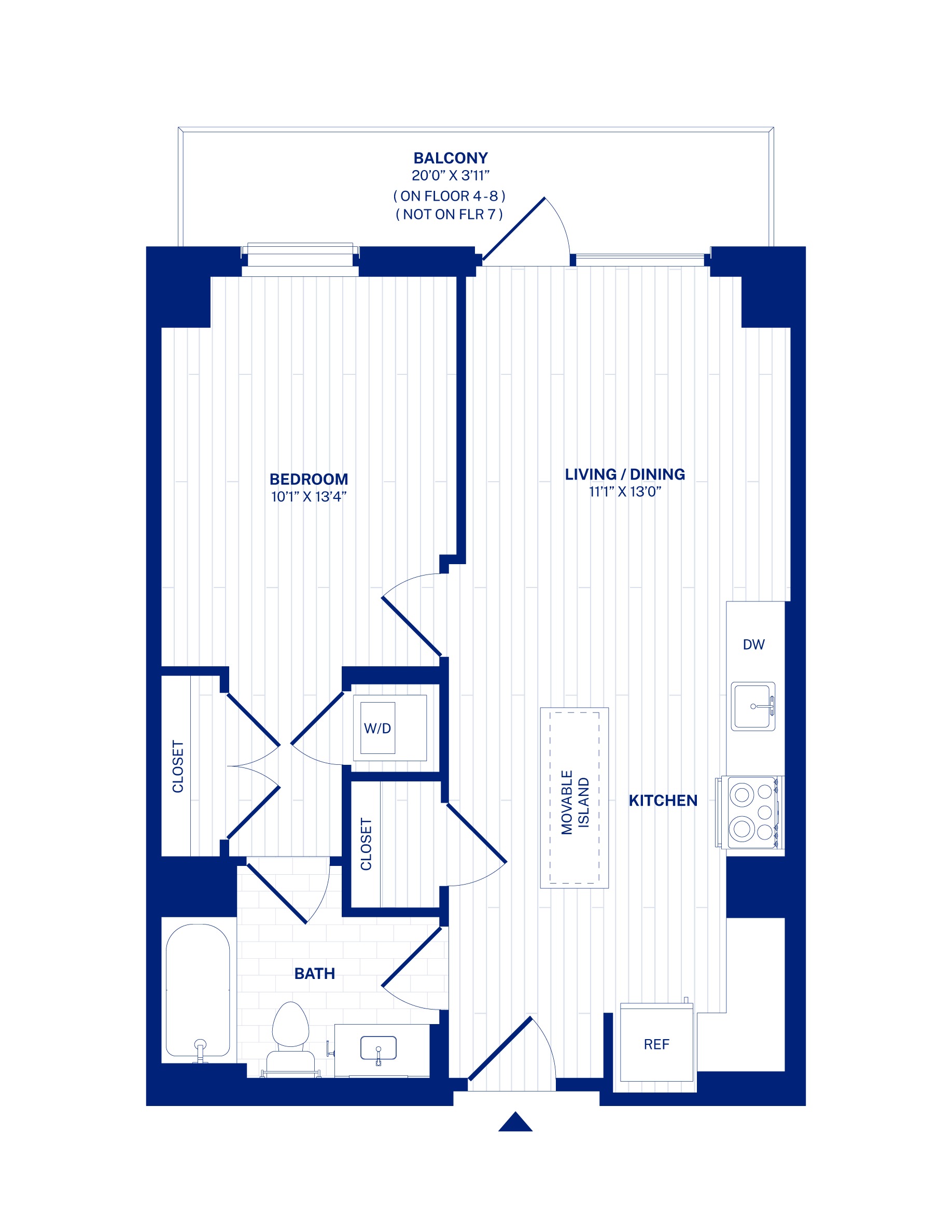 Residence 416 floorplan