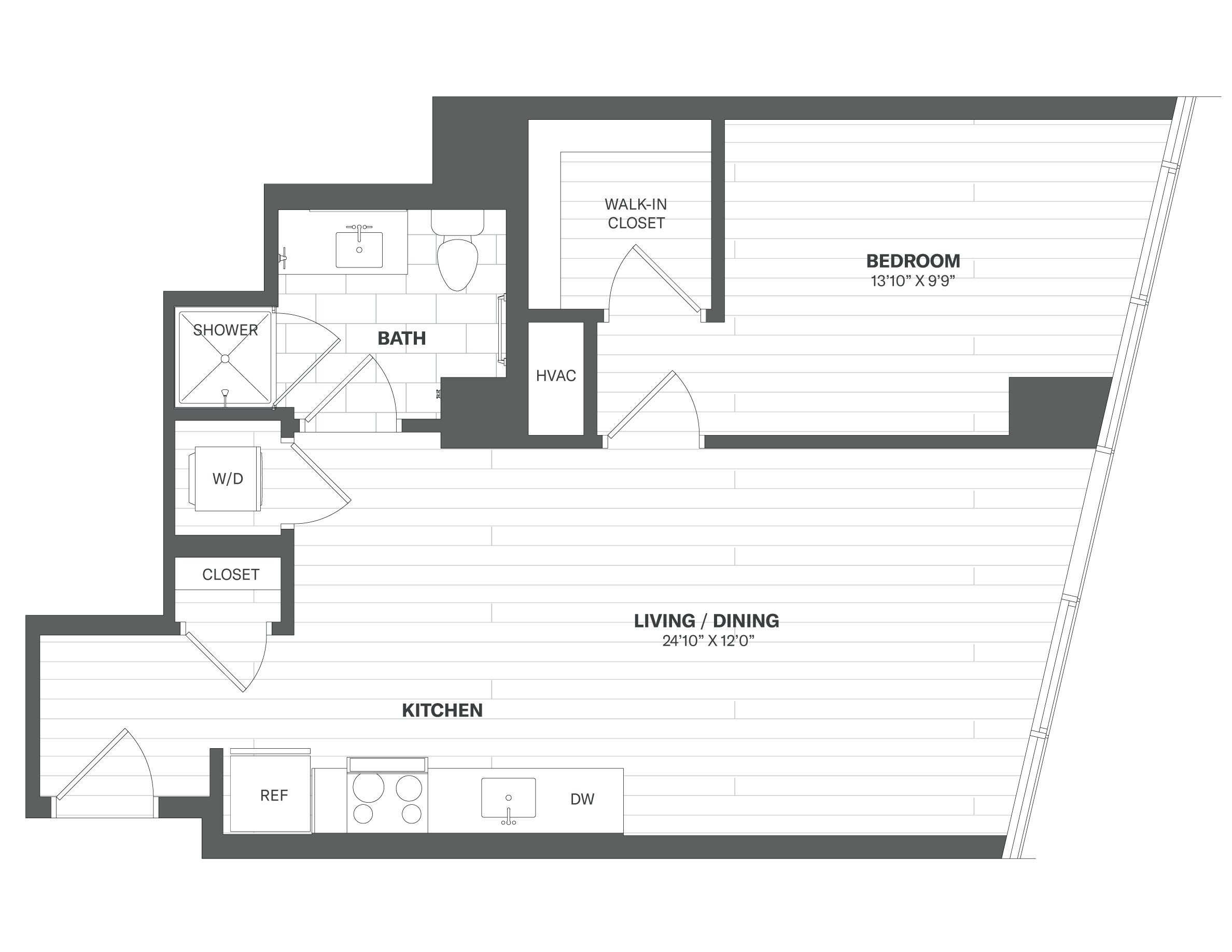 Apartment 0207 floorplan