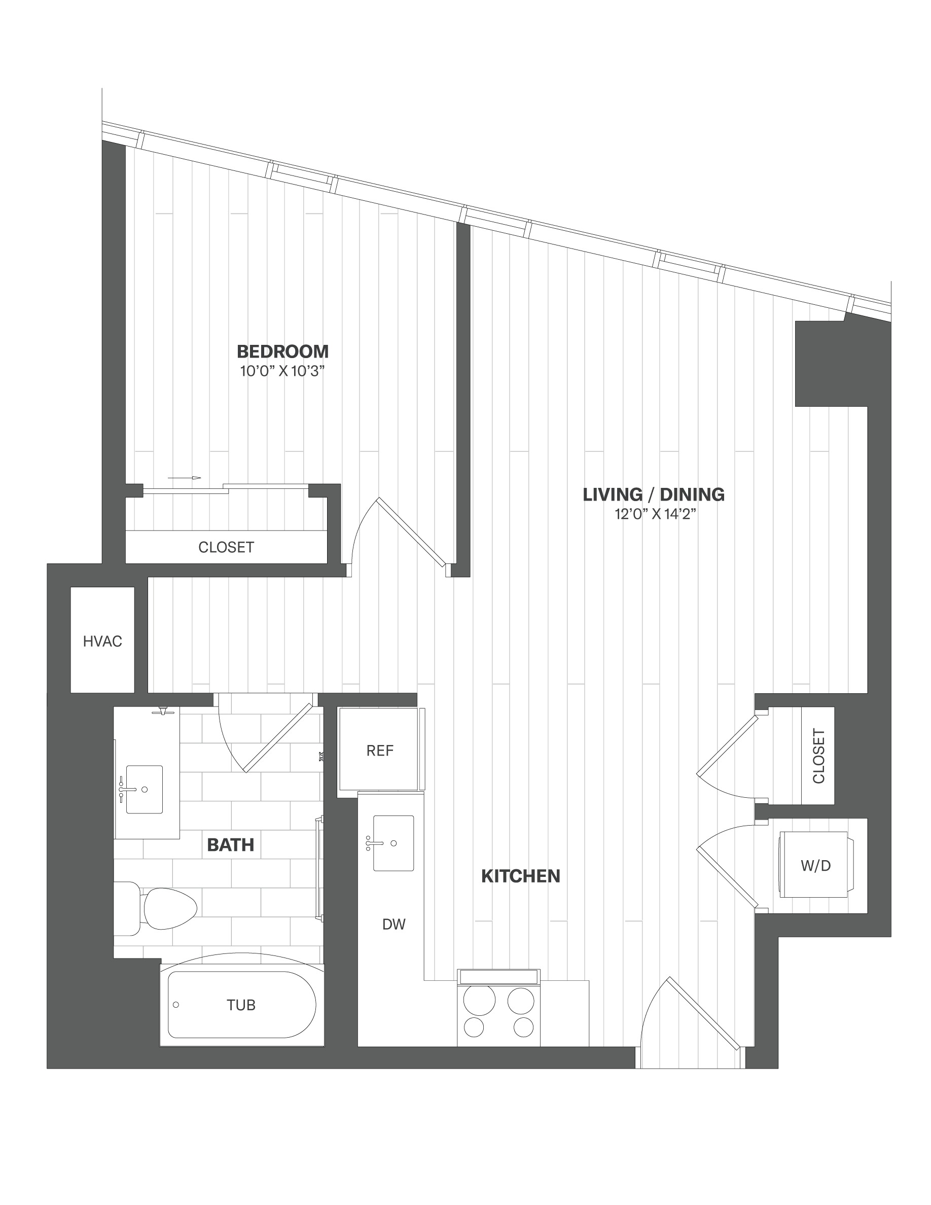 Apartment 0309 floorplan