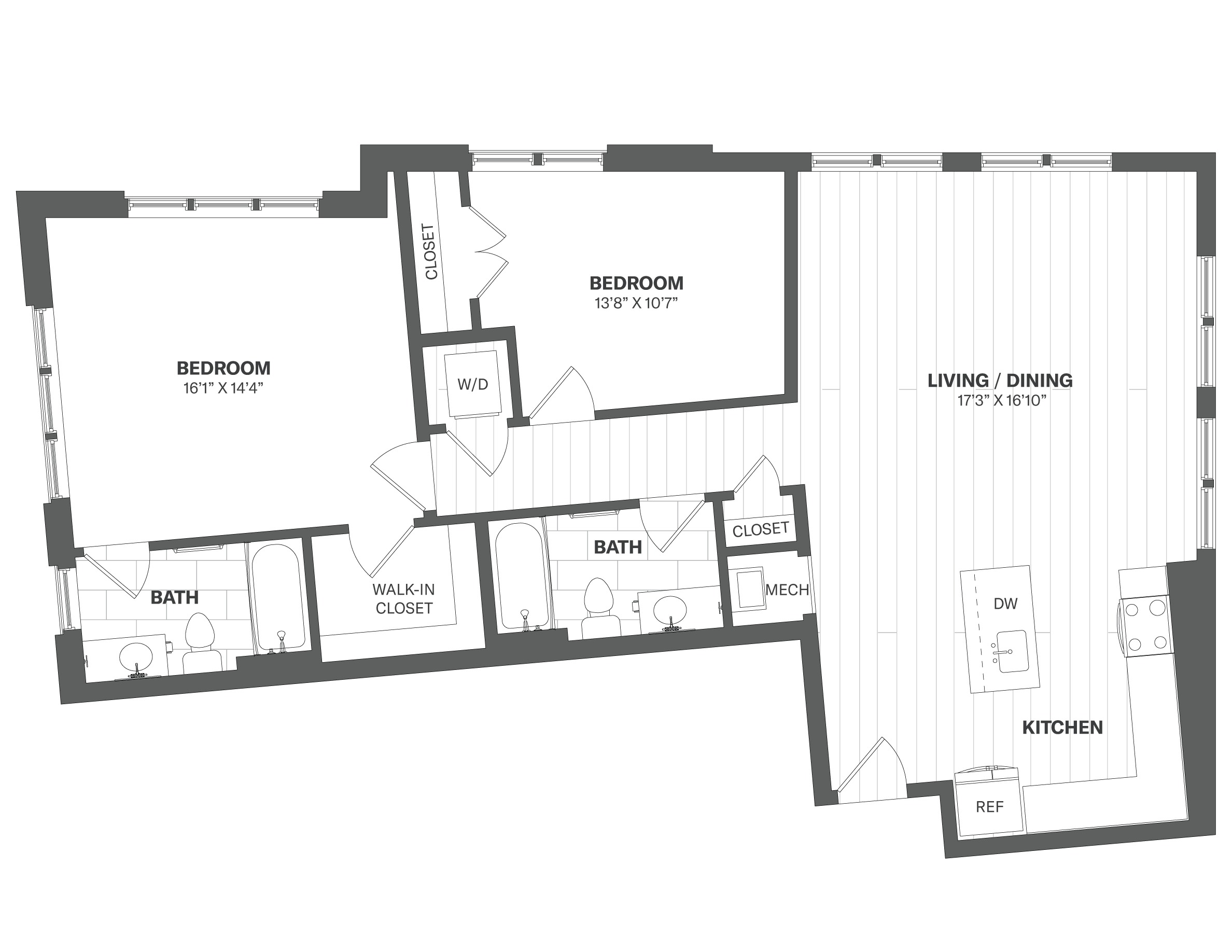 Apartment 248 floorplan