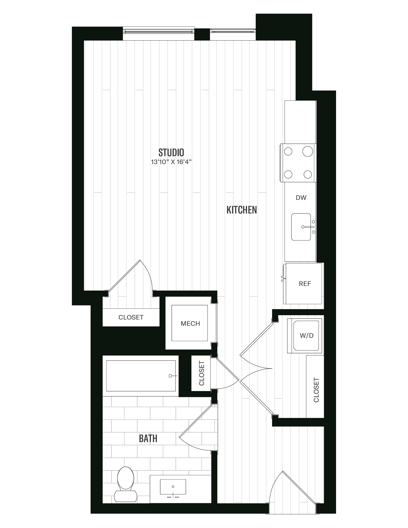 Floorplan image of Studio-S2- ANSI