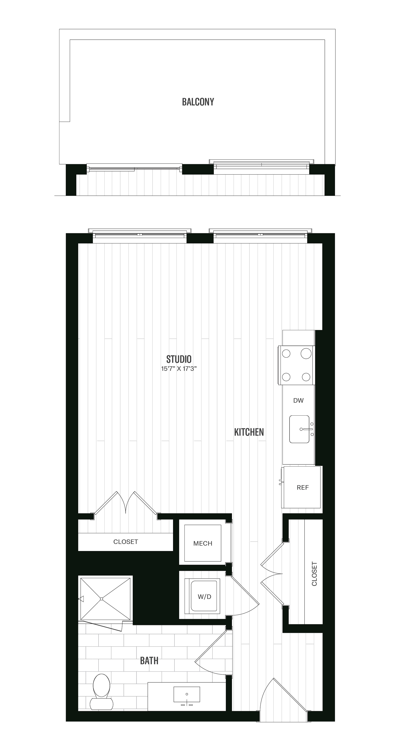 Floorplan image of Studio-S3