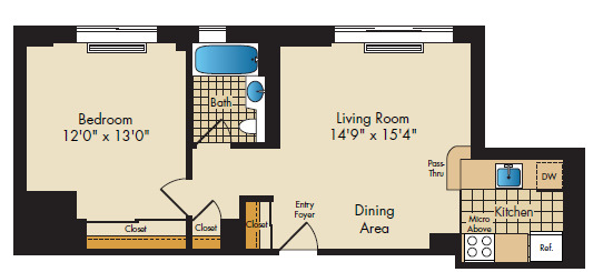 Apartment PH2N floorplan