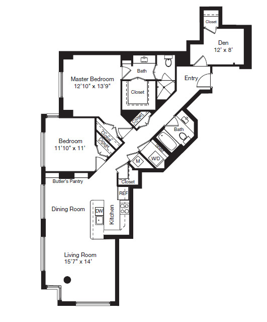 Apartment 5-0606 floorplan