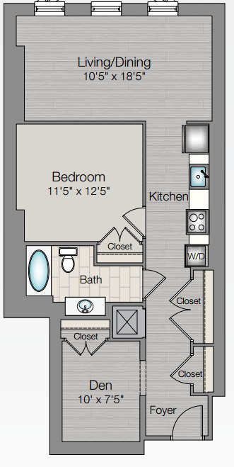 Apartment 370 floorplan