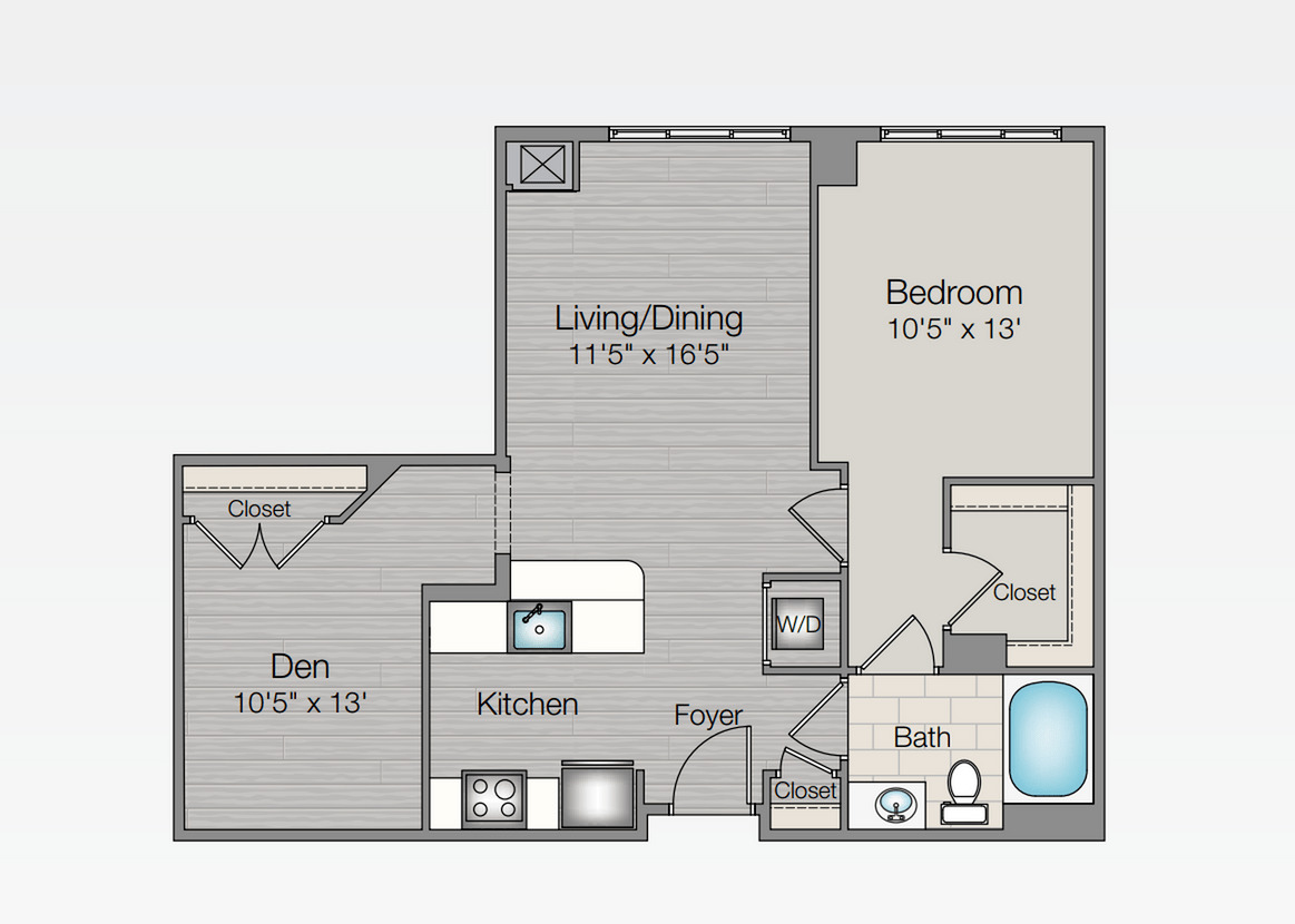 Apartment 722 floorplan