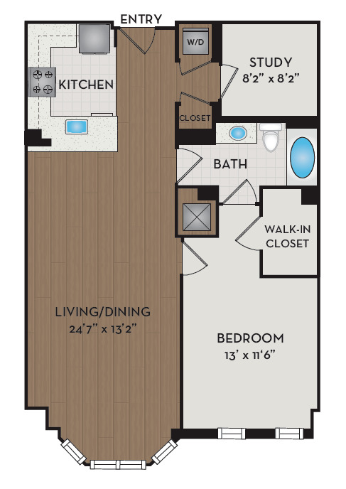 Apartment 441 floorplan