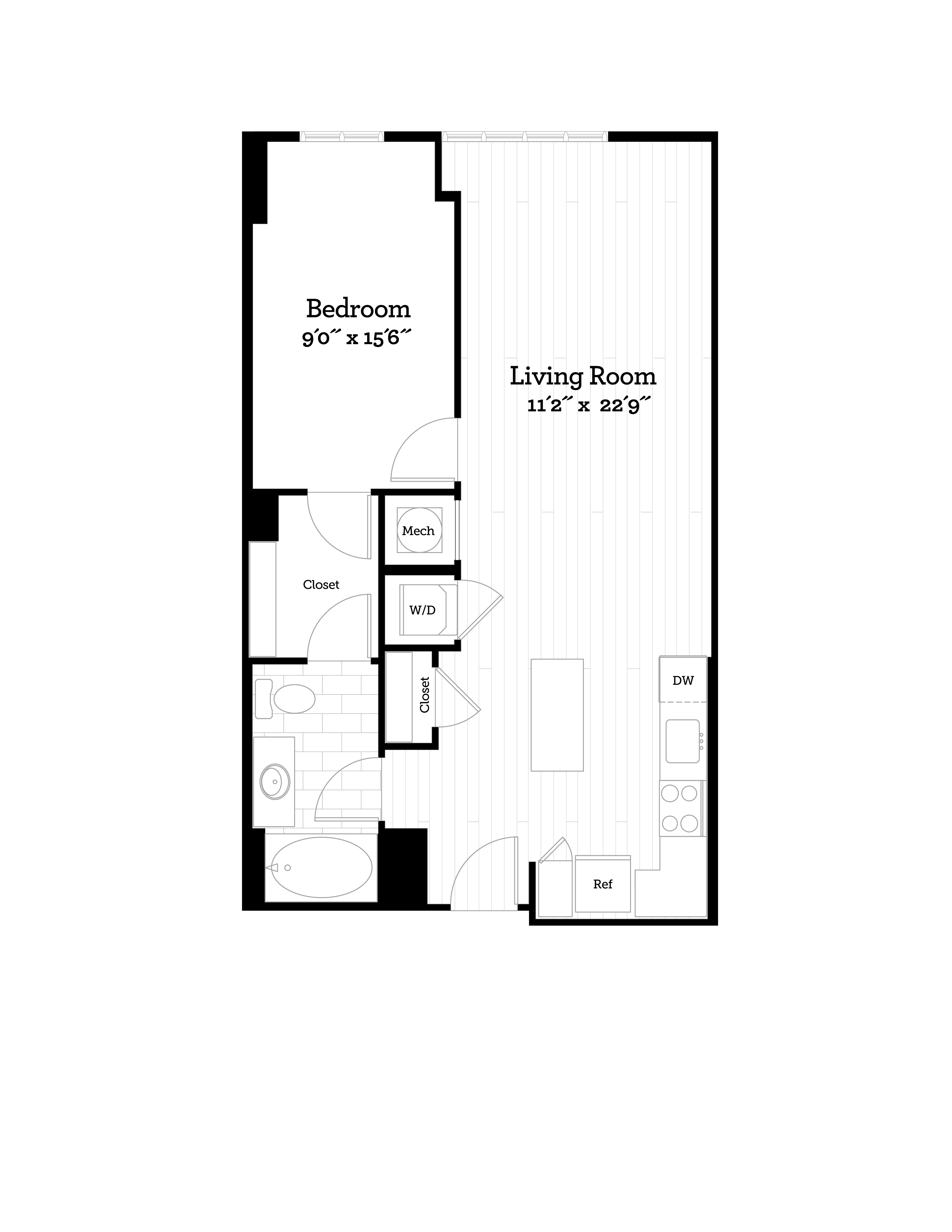 Apartment 184 floorplan