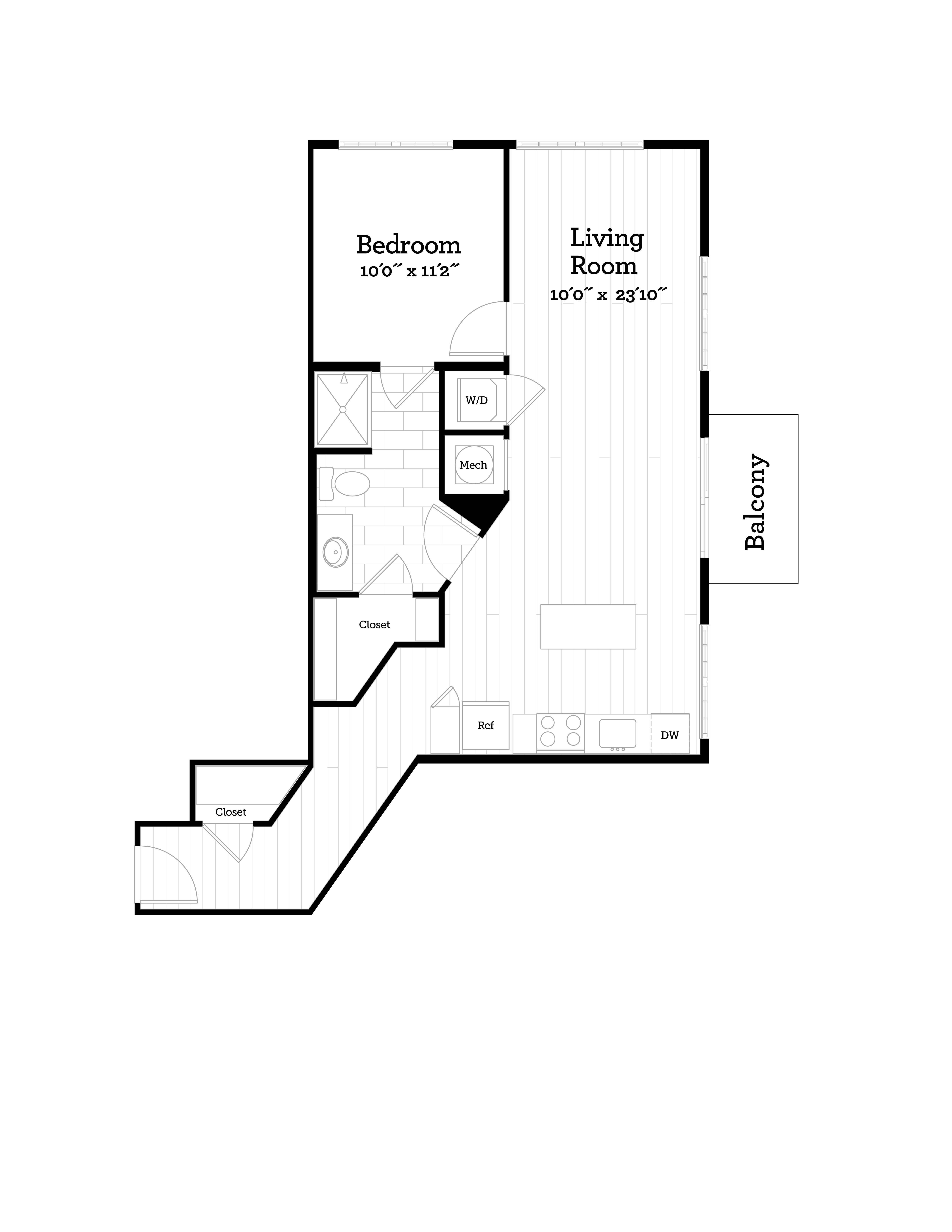 Apartment 344 floorplan