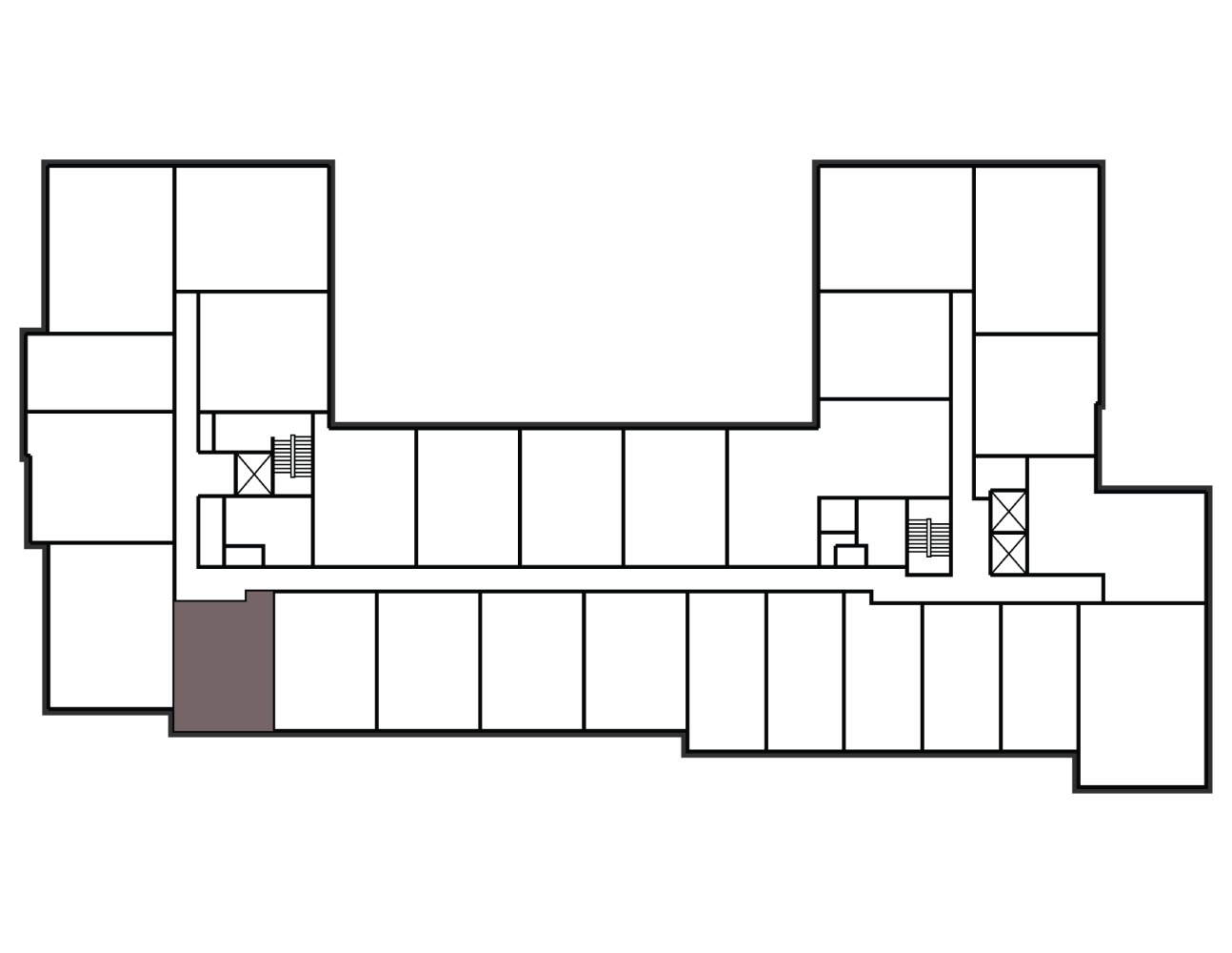 keyplan of apartment A108