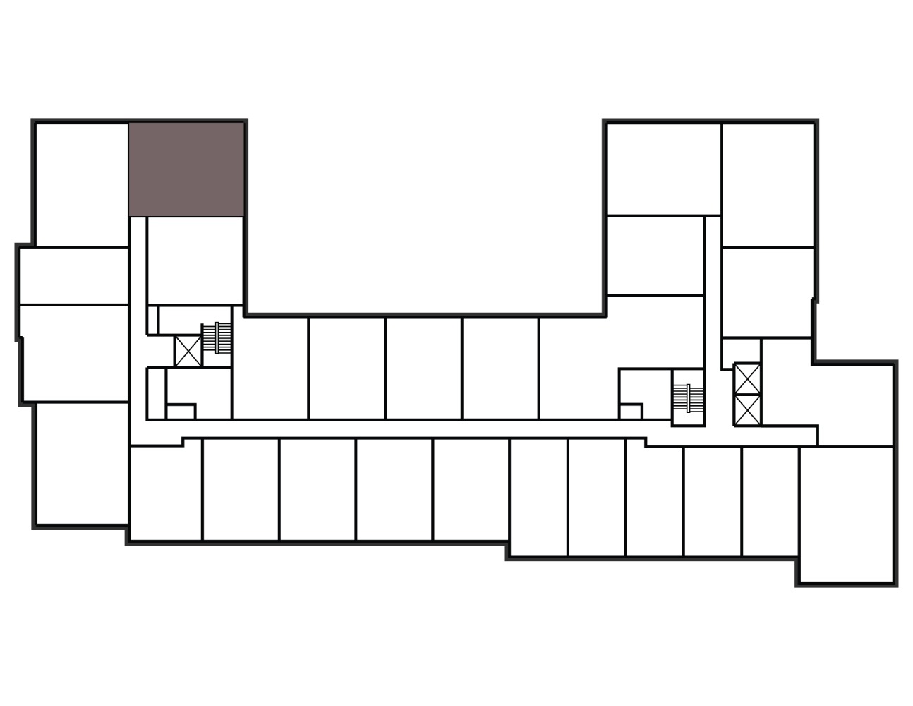 keyplan of apartment A108