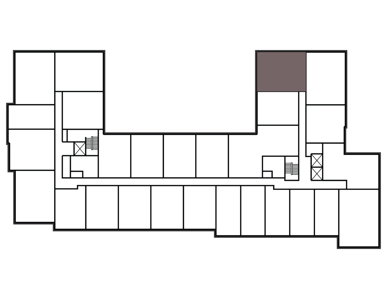 keyplan of apartment A108