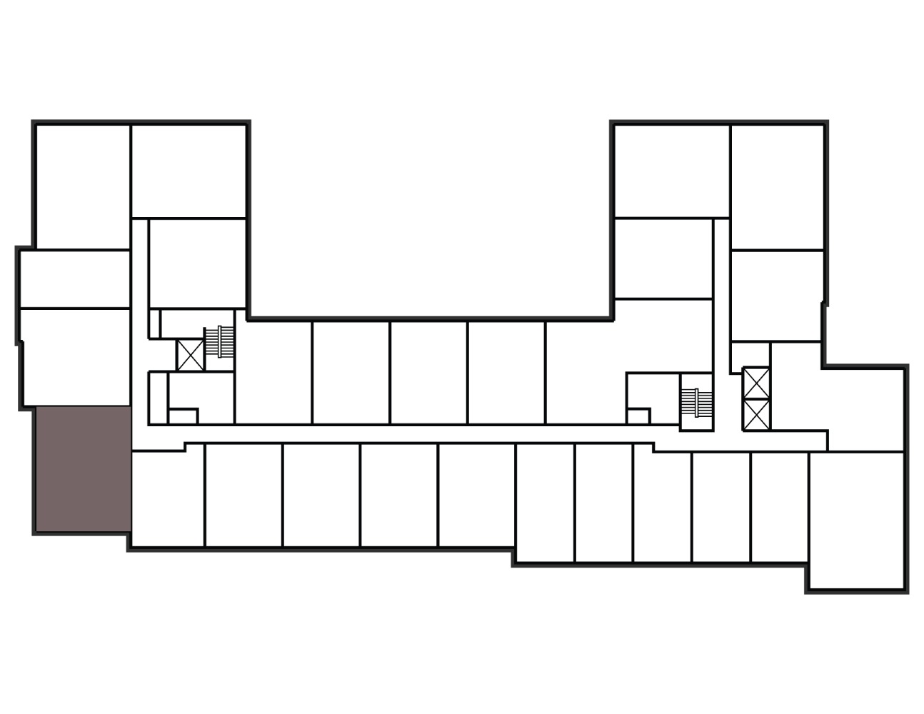 keyplan of apartment A108