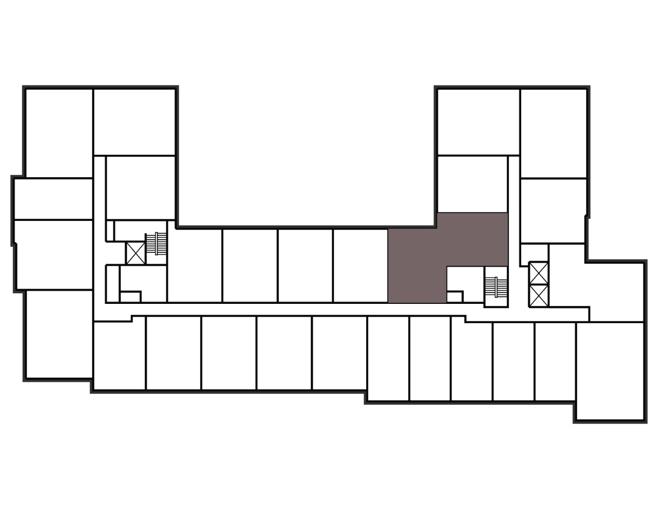 keyplan of apartment A108