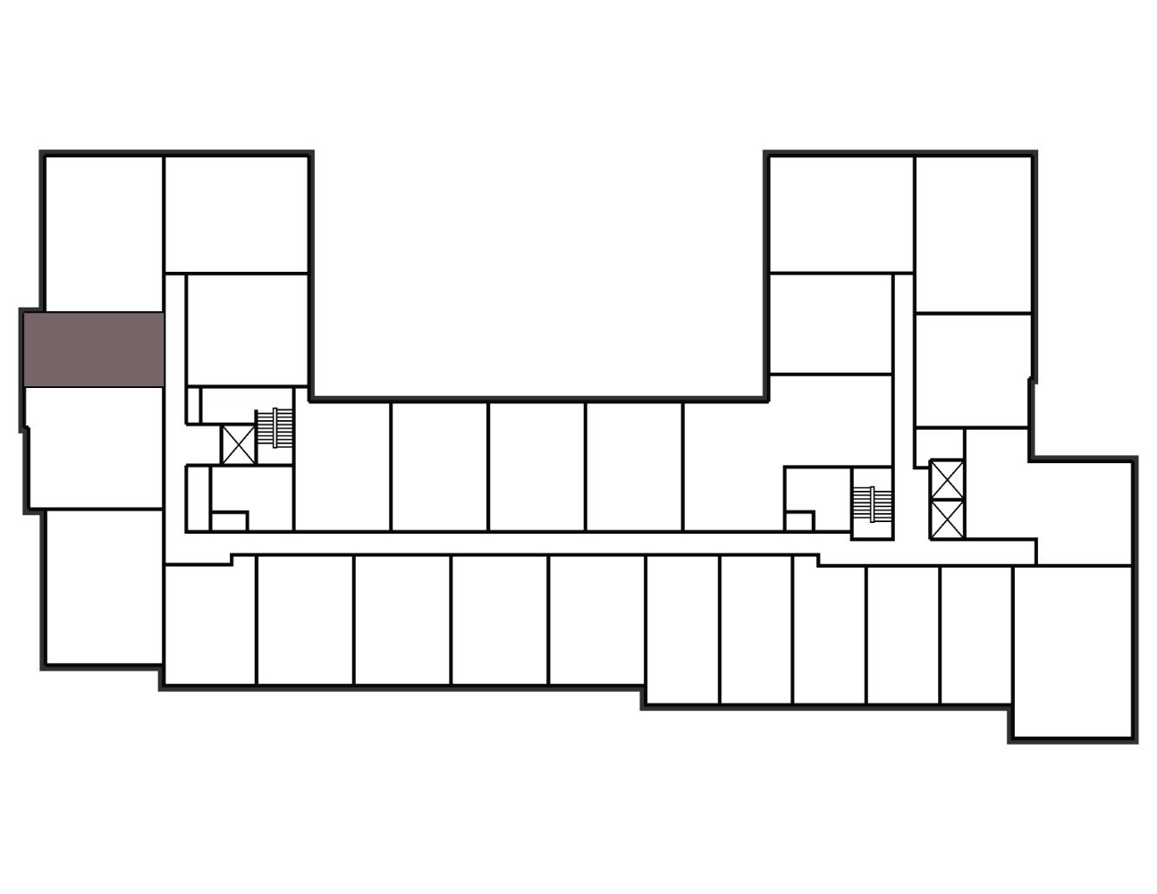 keyplan of apartment A108