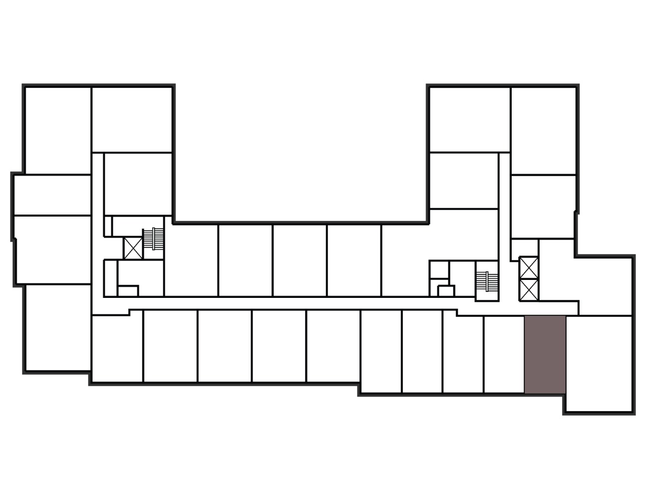 keyplan of apartment A108