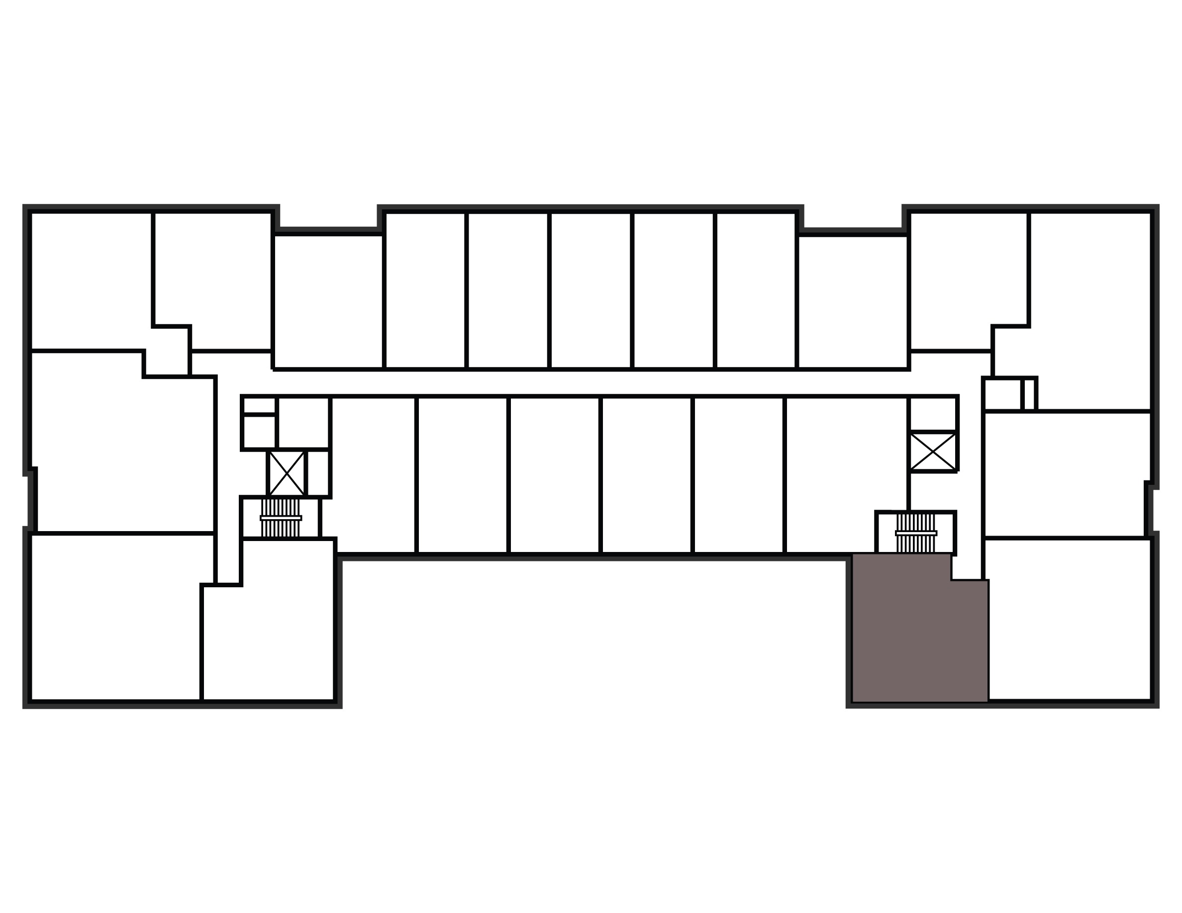 keyplan of apartment A108