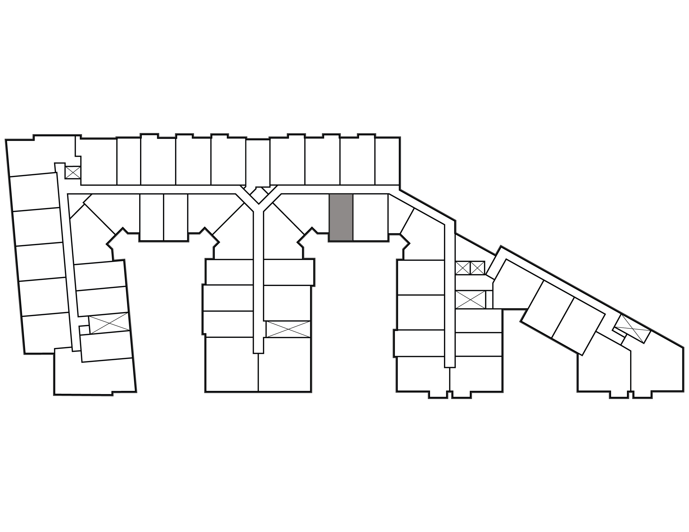 Apartment 312 keyplan