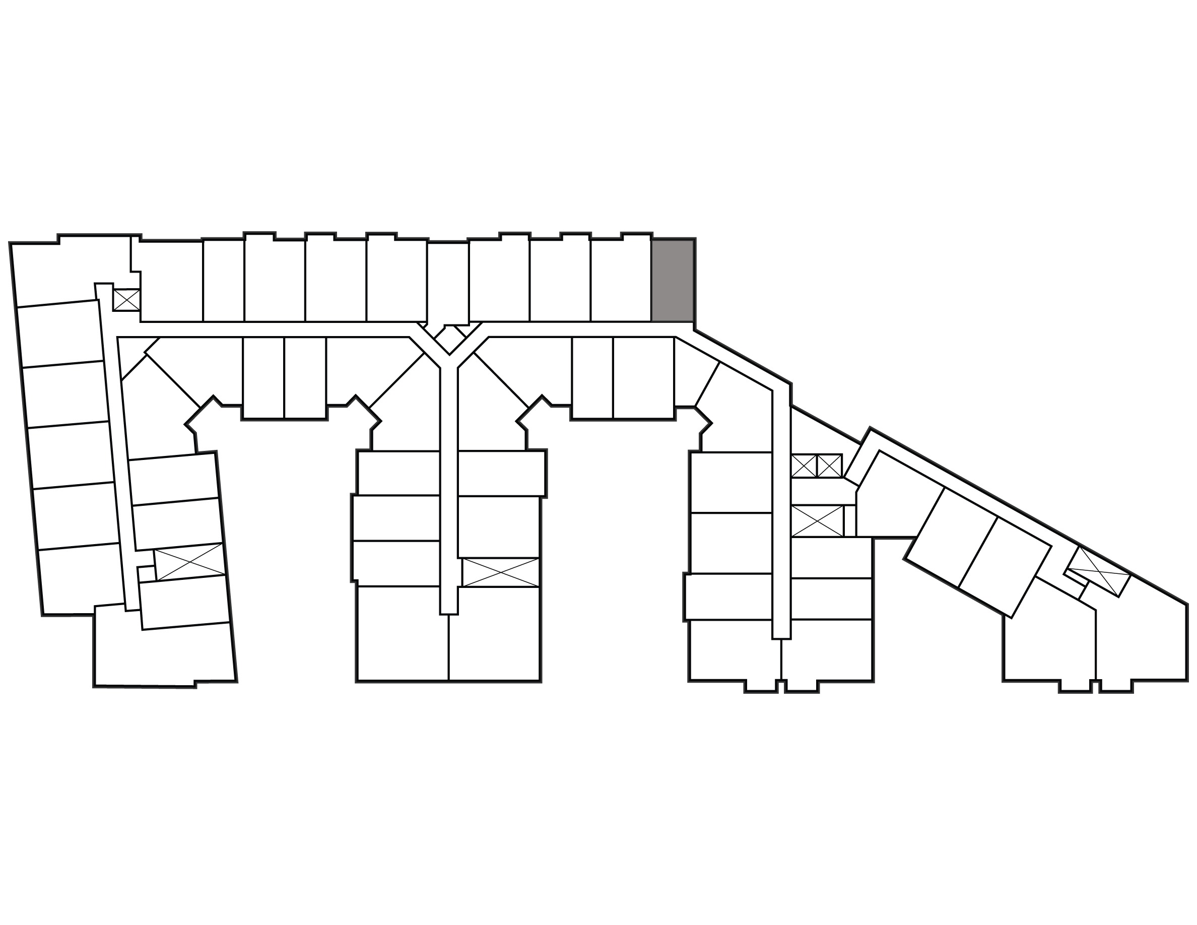 Apartment 209 keyplan