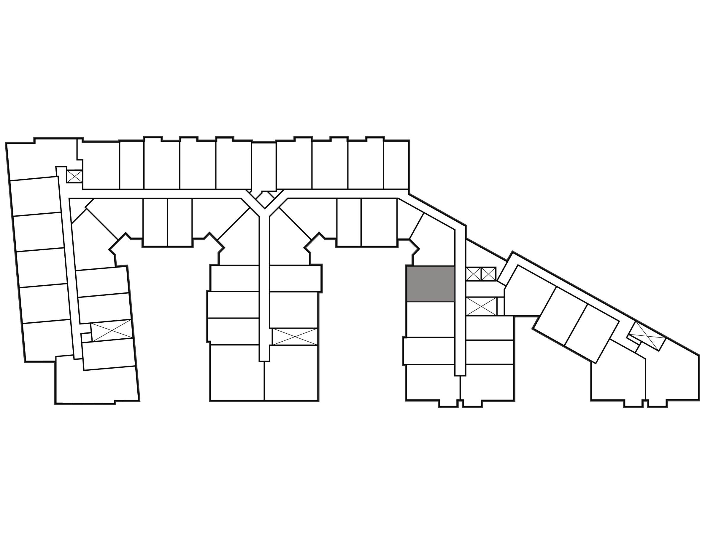 Apartment 202 keyplan