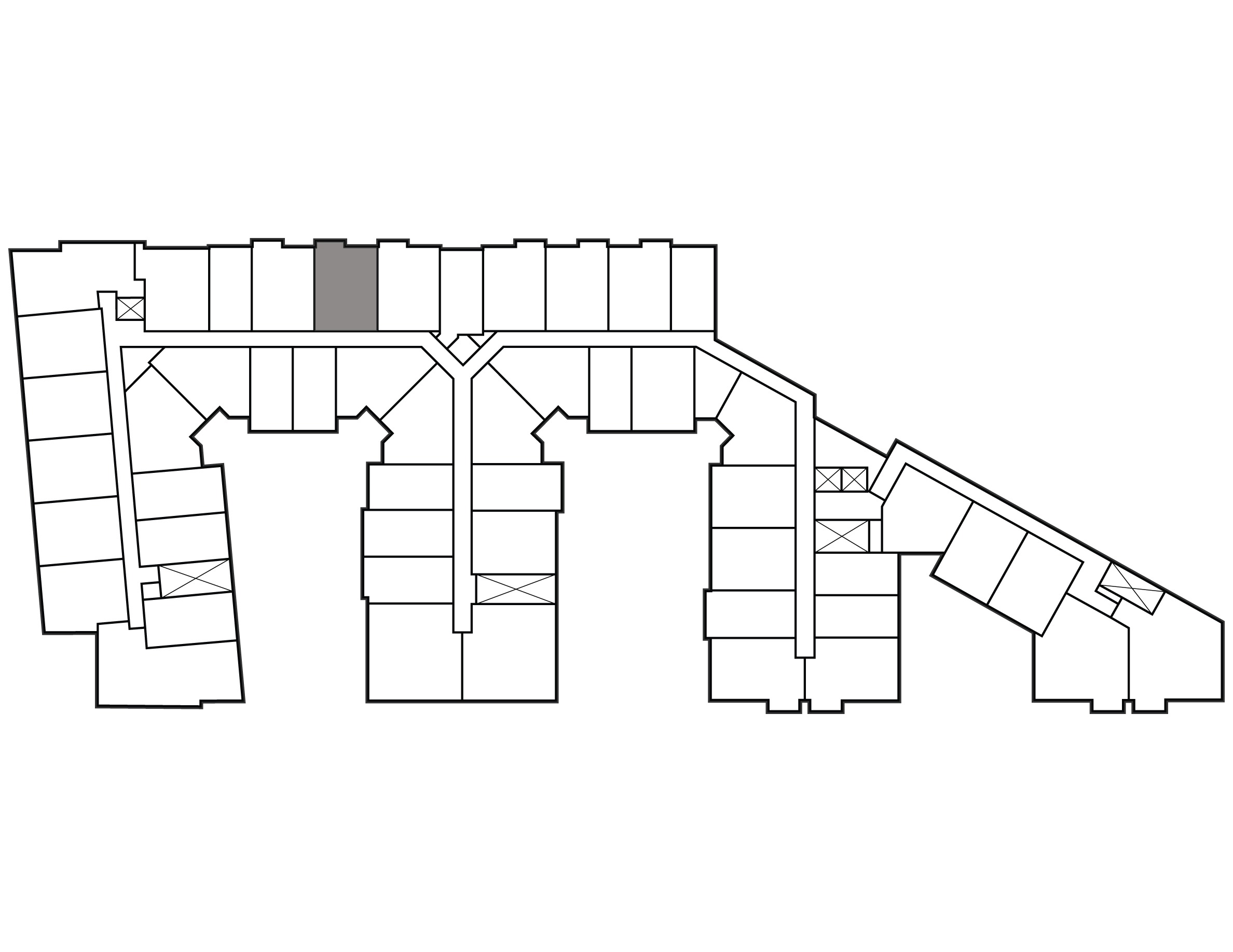 Apartment 329 keyplan