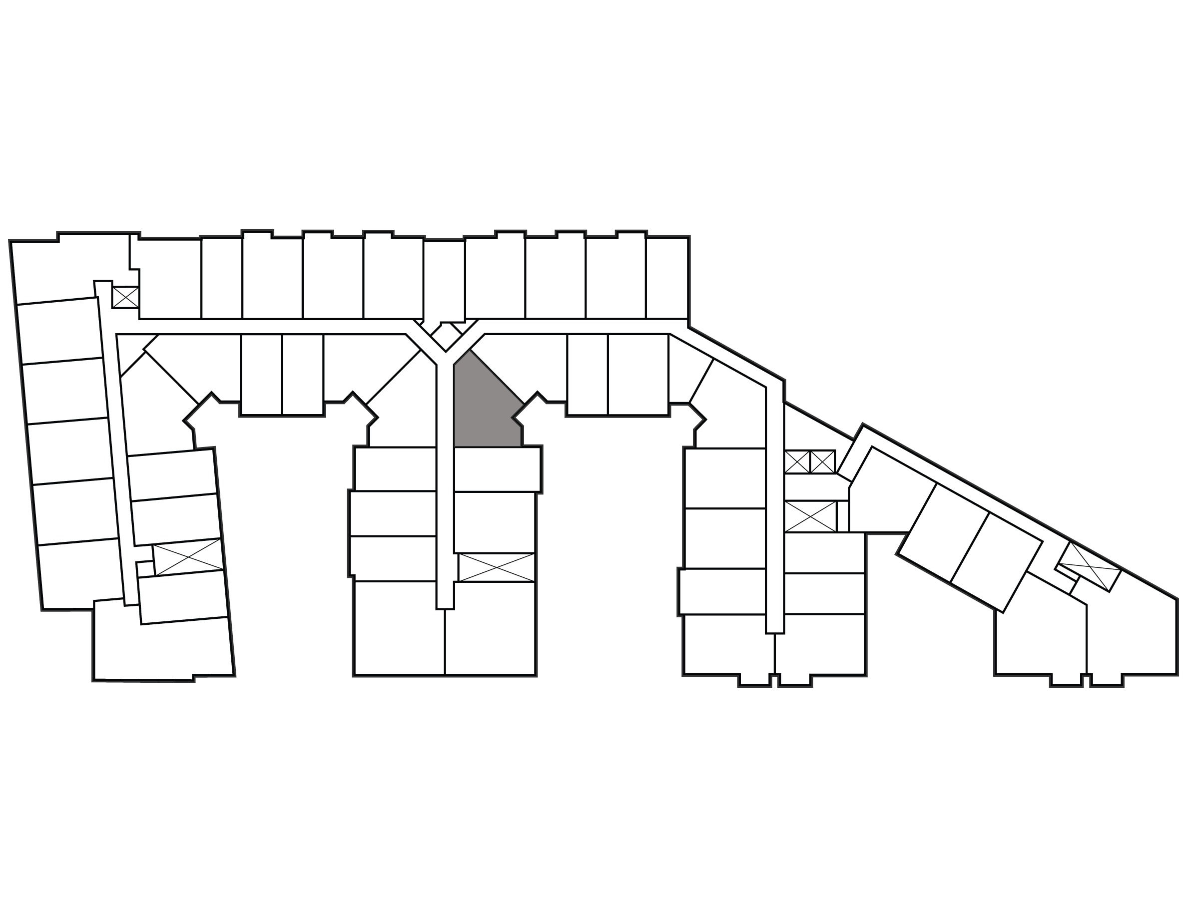 Apartment 416 keyplan
