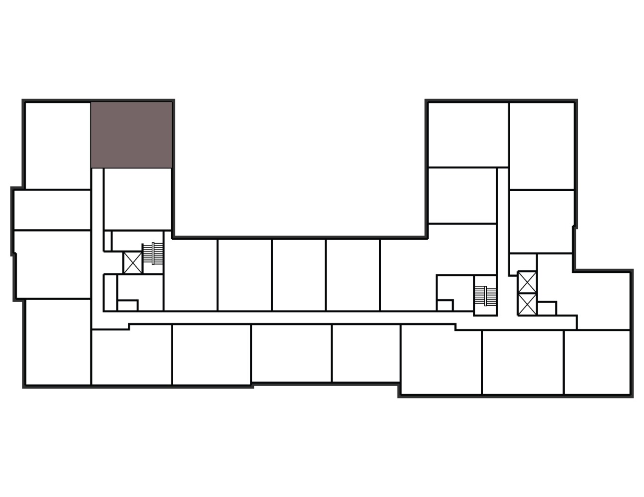 keyplan of apartment A108