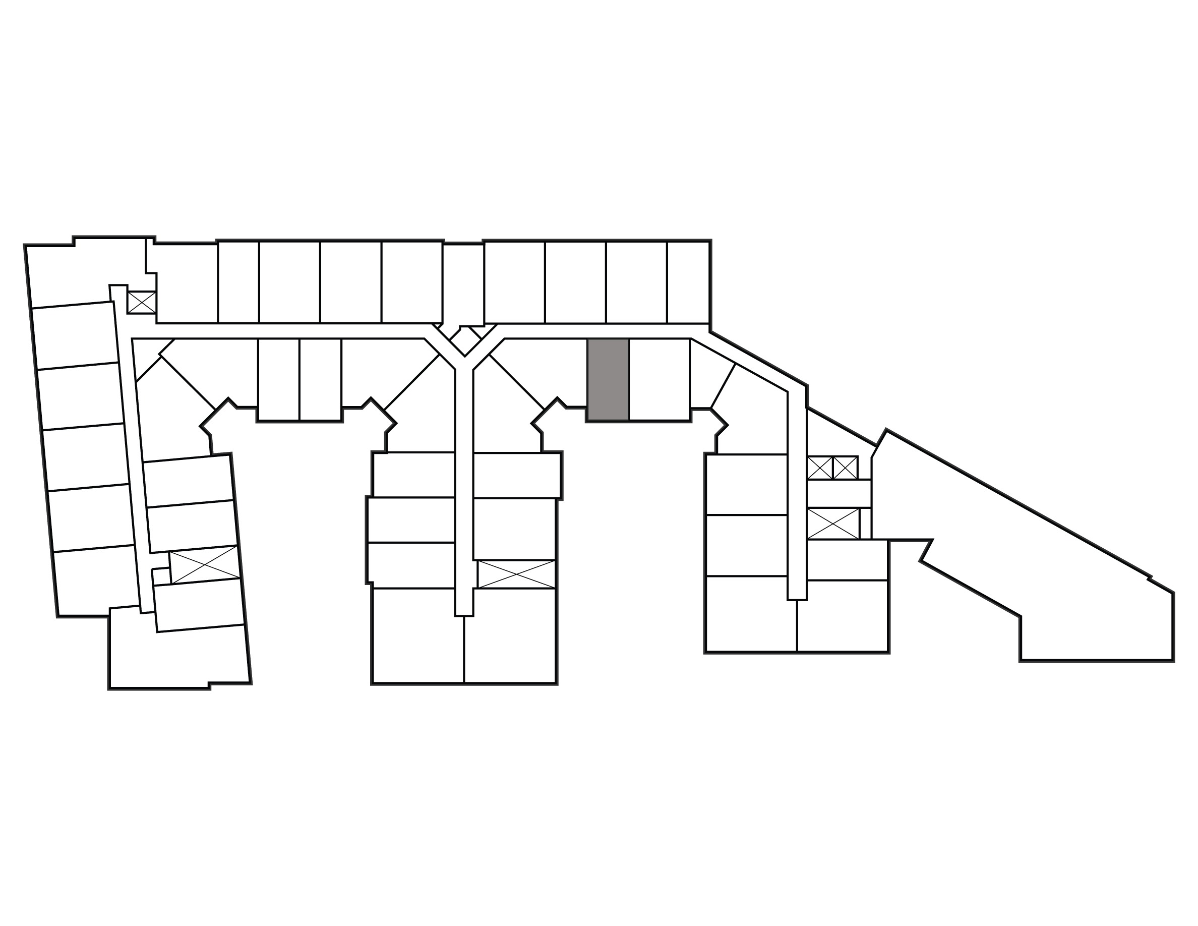 Apartment 612 keyplan