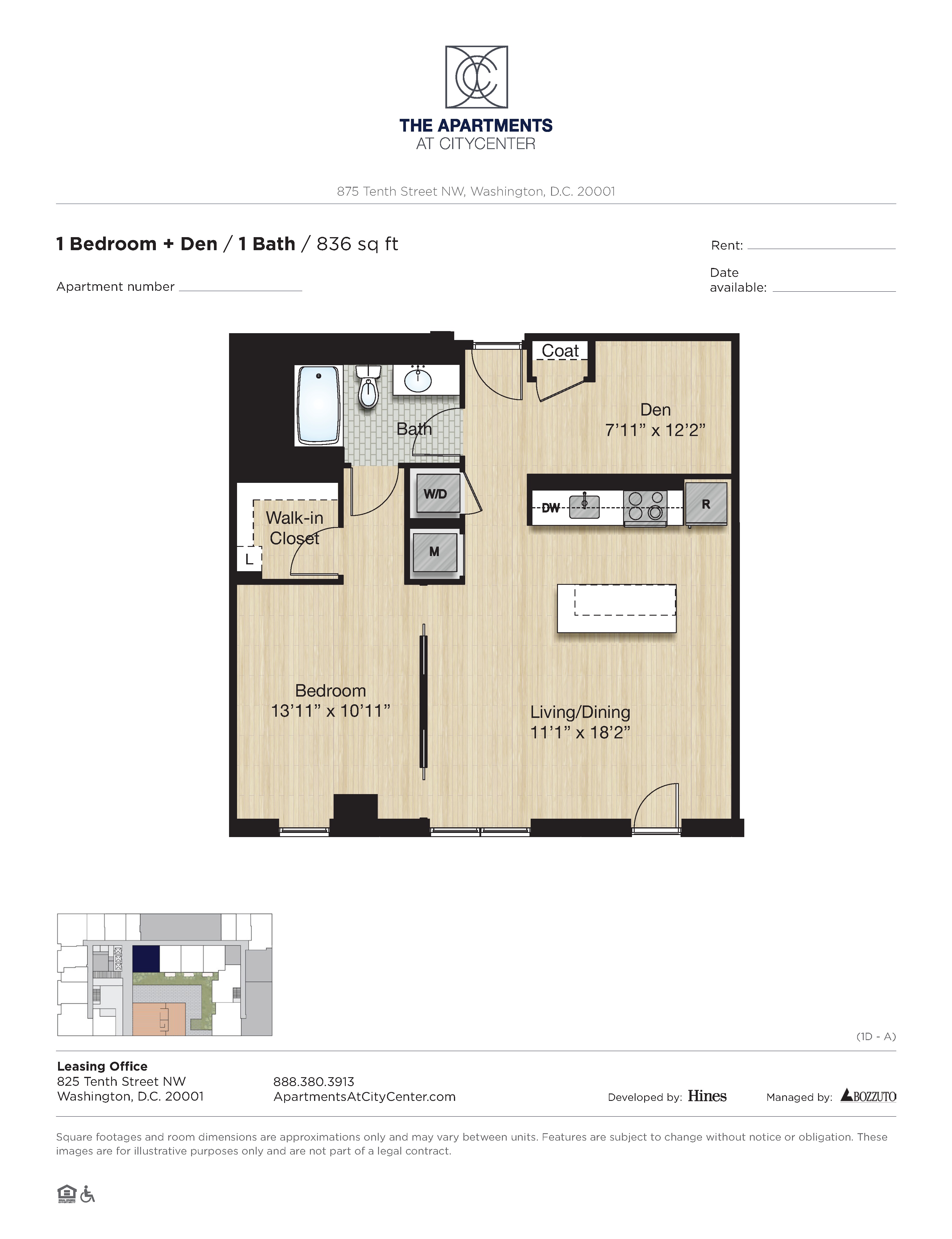Apartment 0316 floorplan