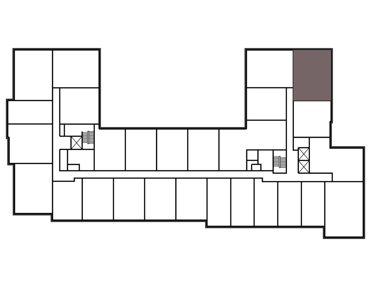 keyplan of apartment A108