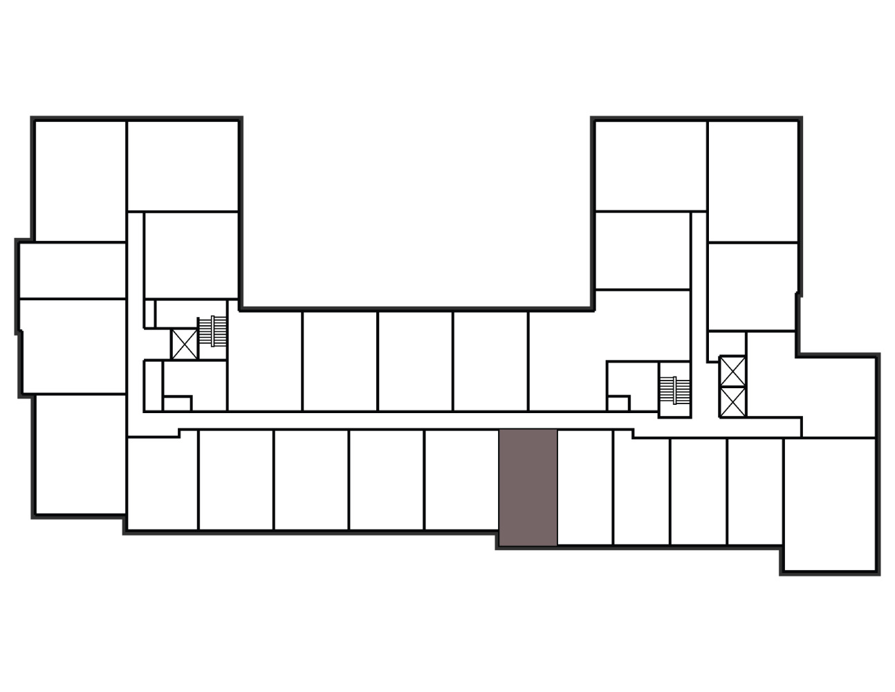 keyplan of apartment A108