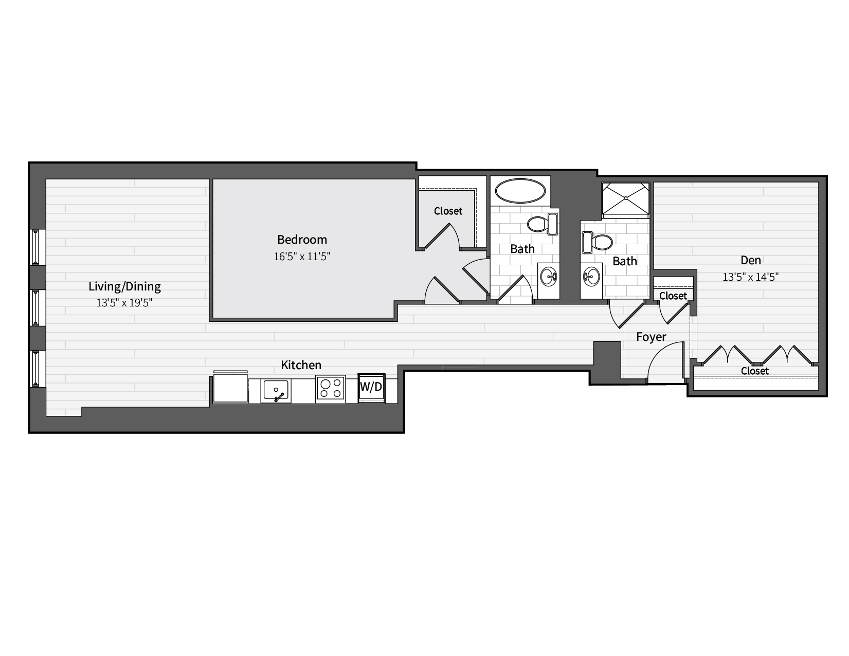 Apartment 372 floorplan