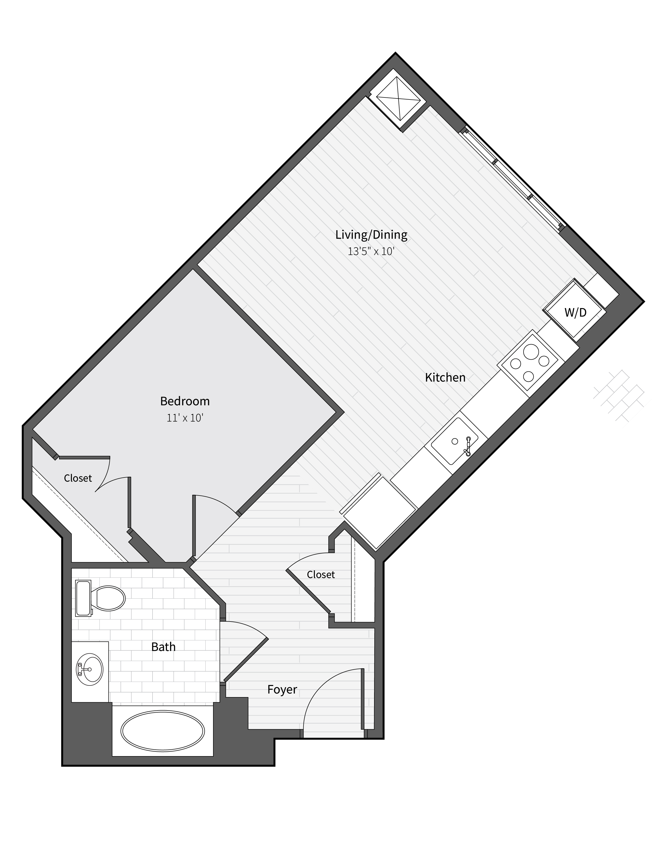 Apartment 446 floorplan