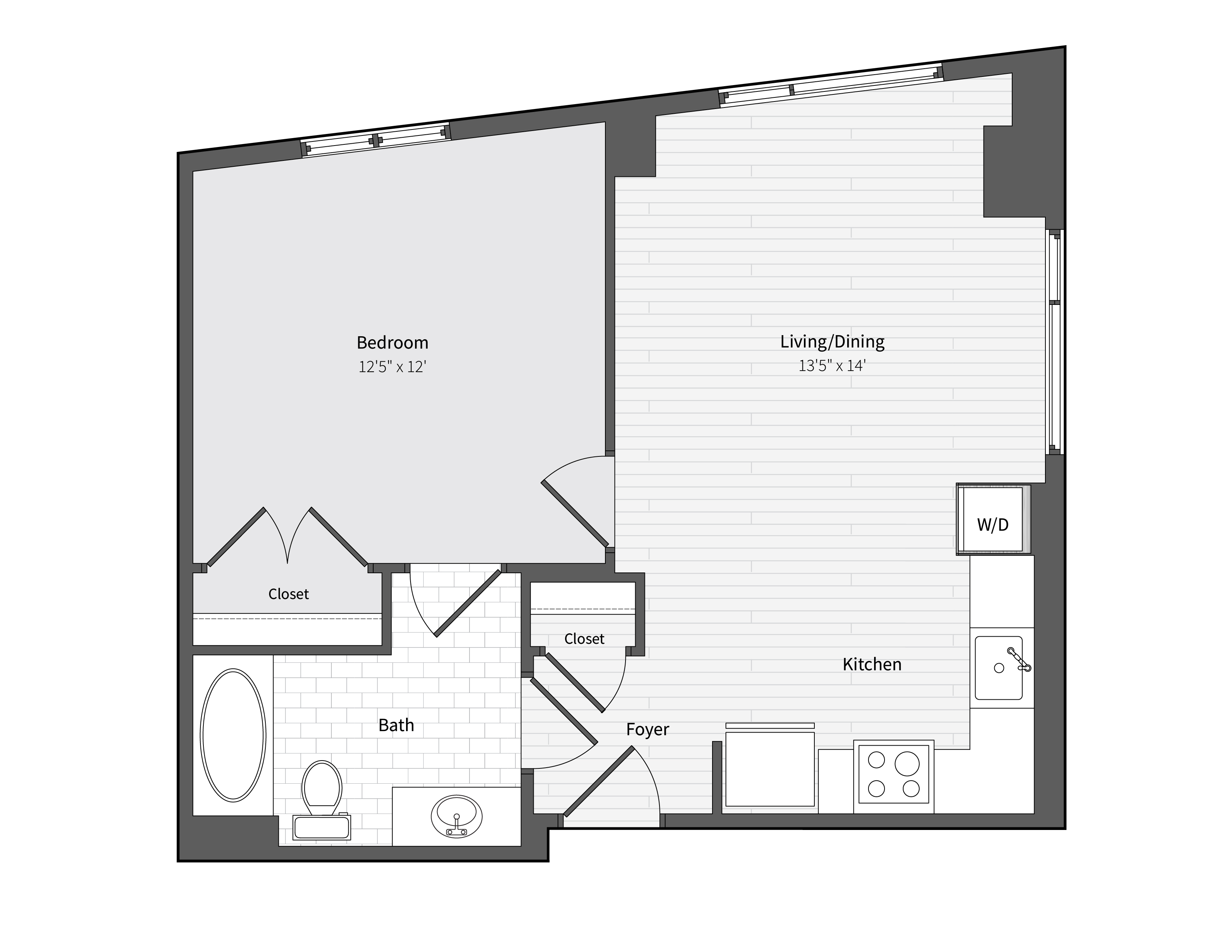 Apartment 534 floorplan