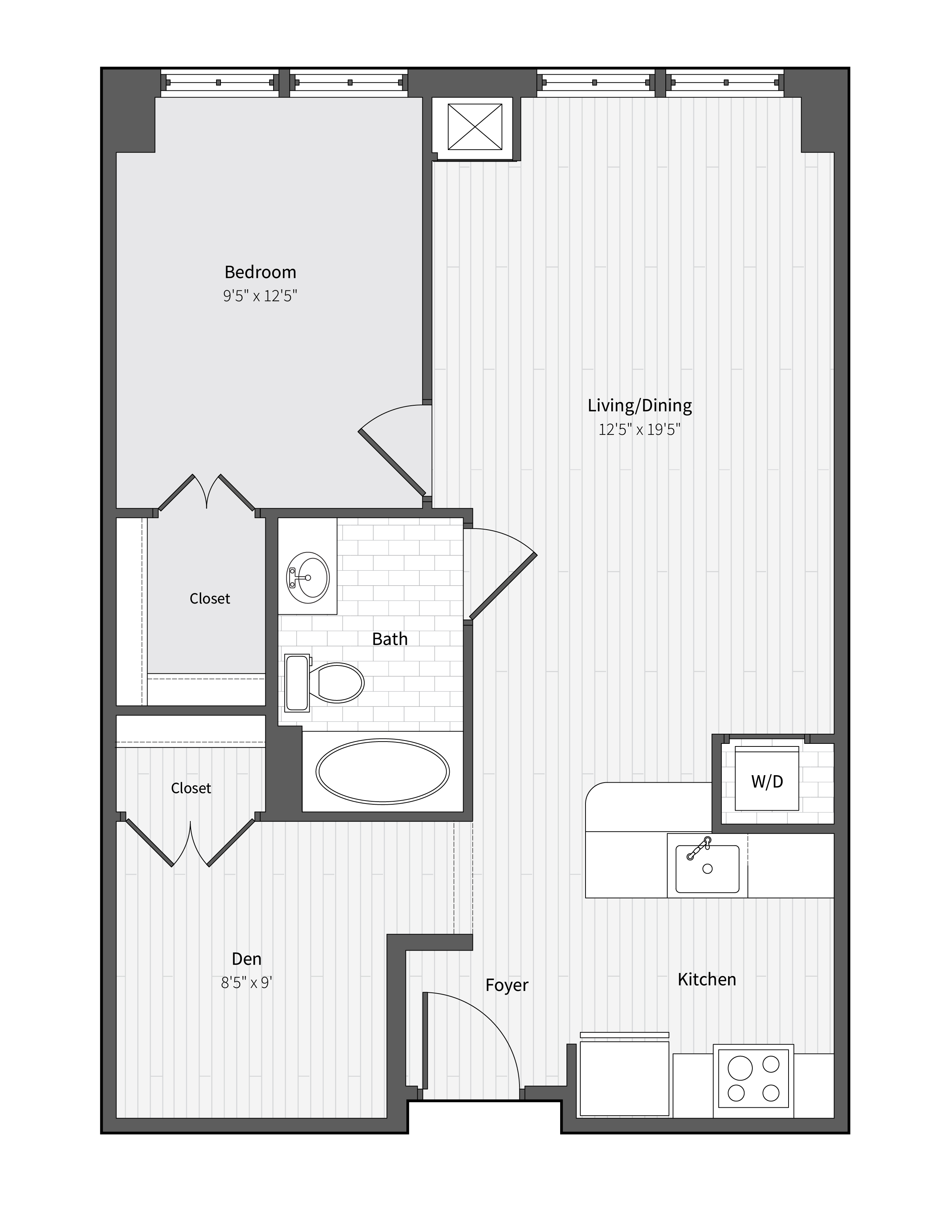 Apartment 653 floorplan