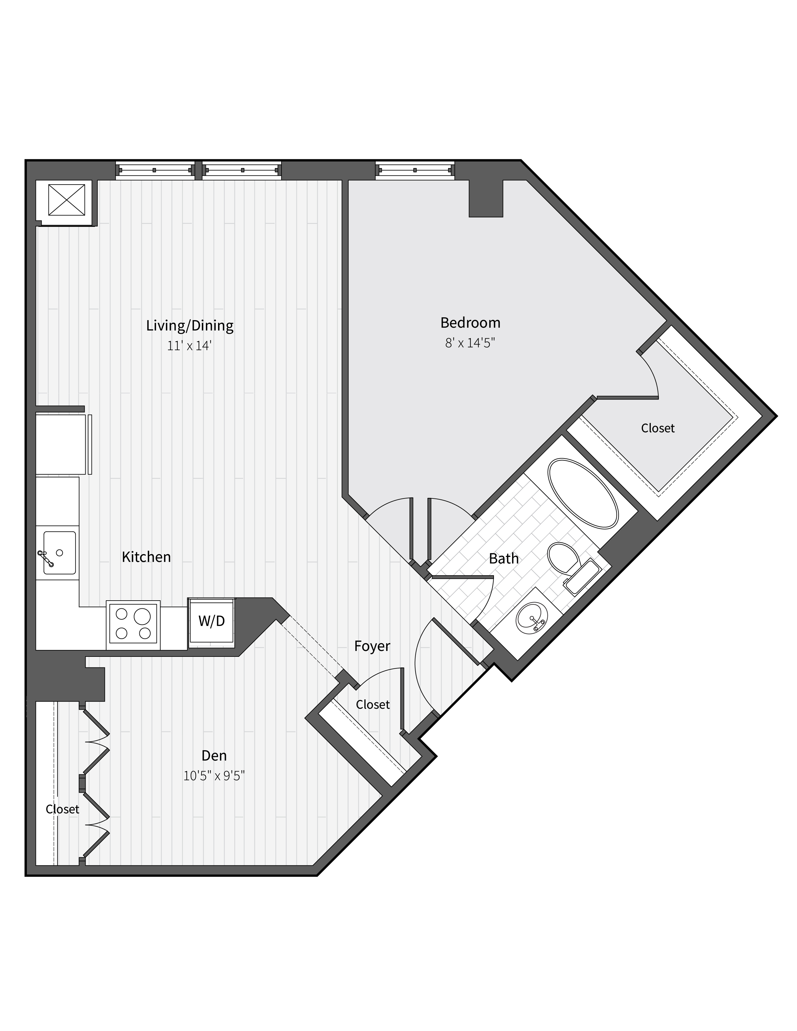 Apartment 655 floorplan