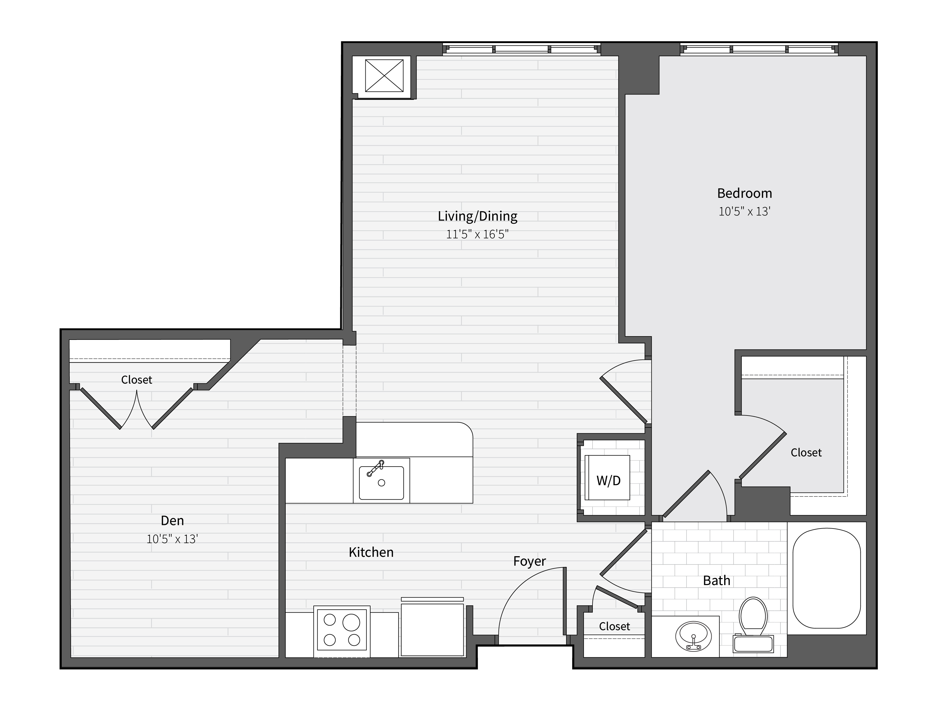 Apartment 640 floorplan