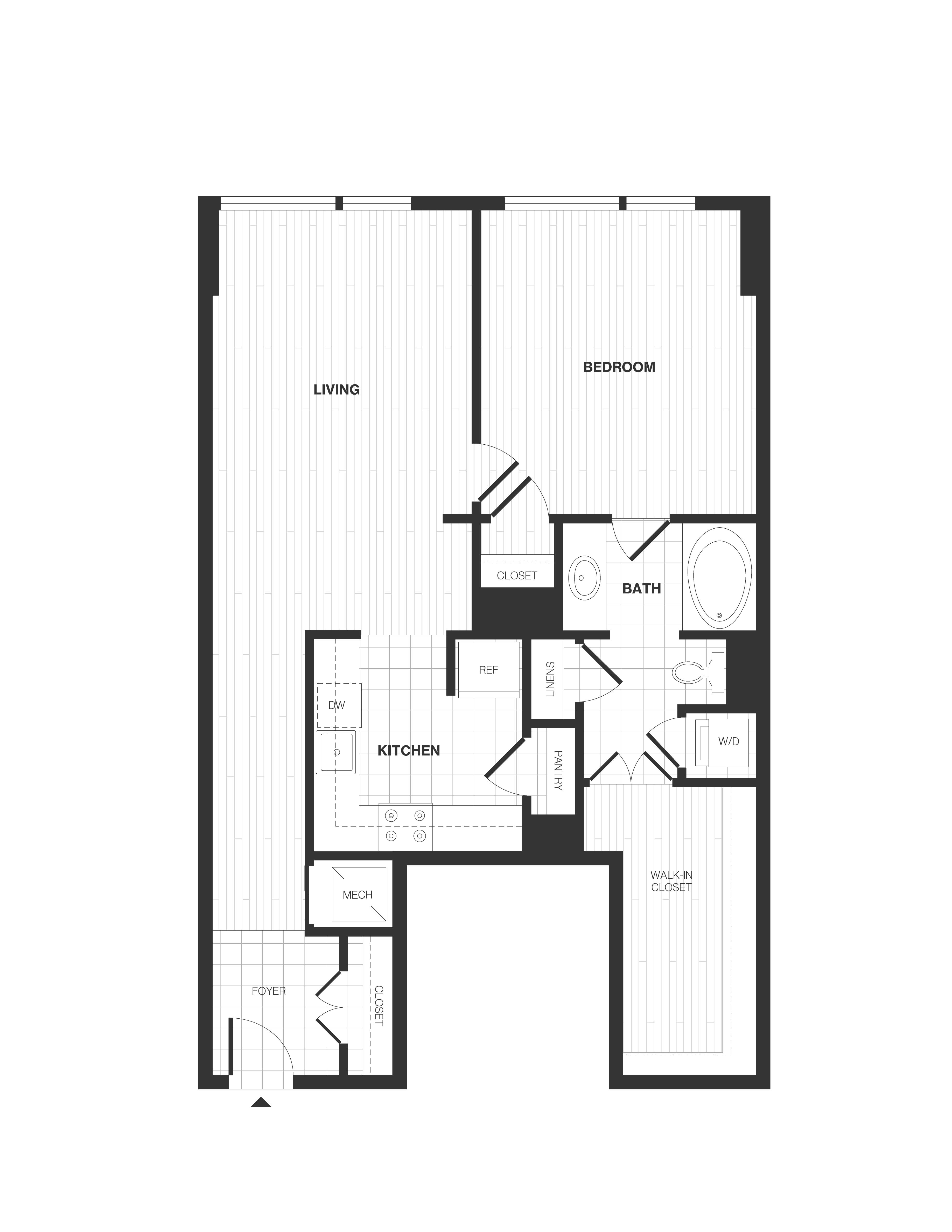Apartment 0309 floorplan